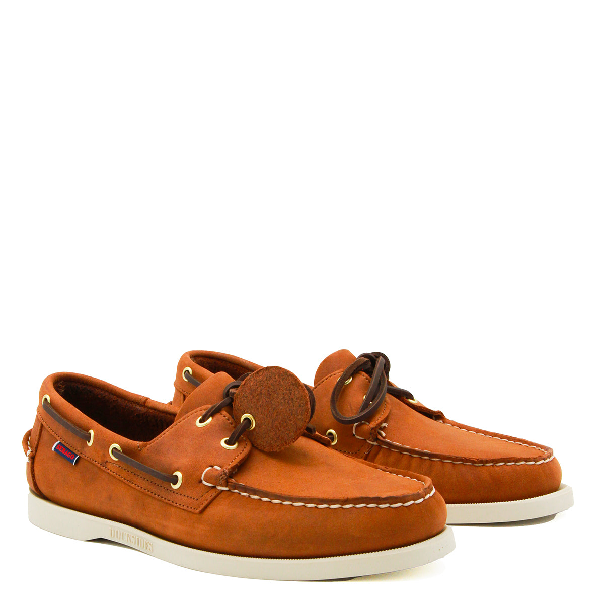 BROWN LEATHER PORTLAND ARTISAN LOAFERS
