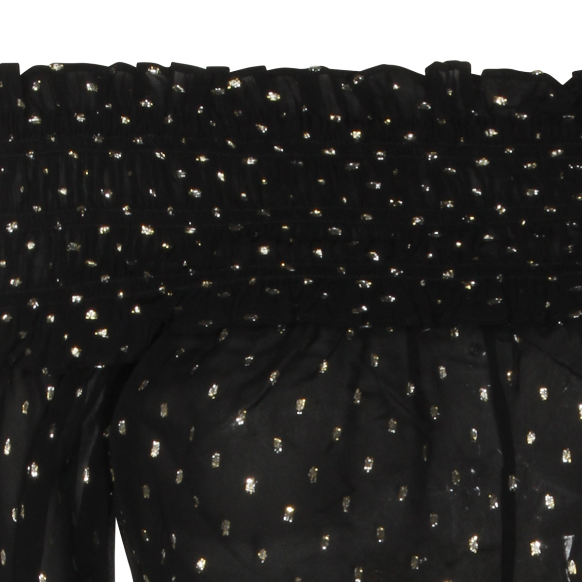 BLACK VISCOSE TOP