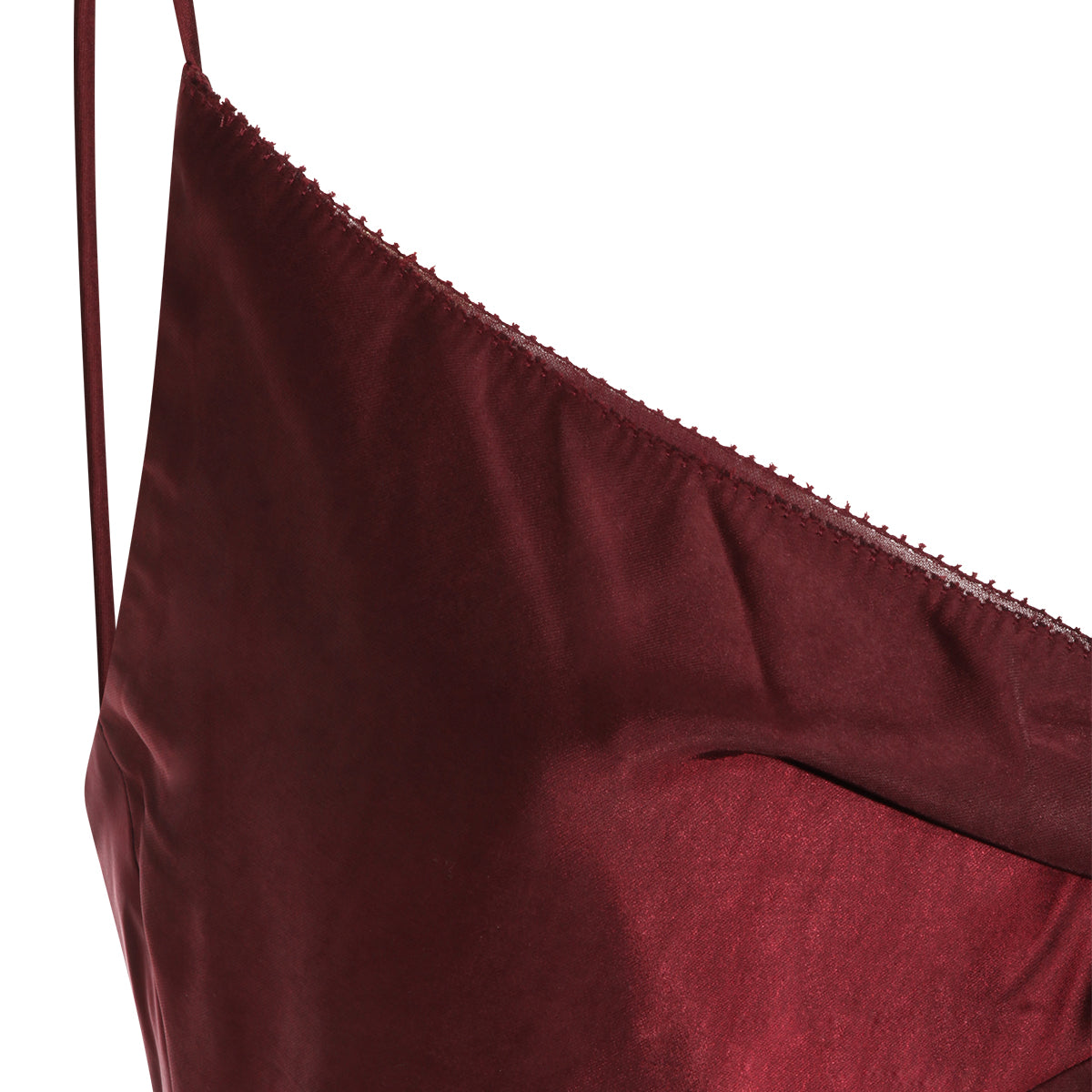 BURGUNDY DRESS