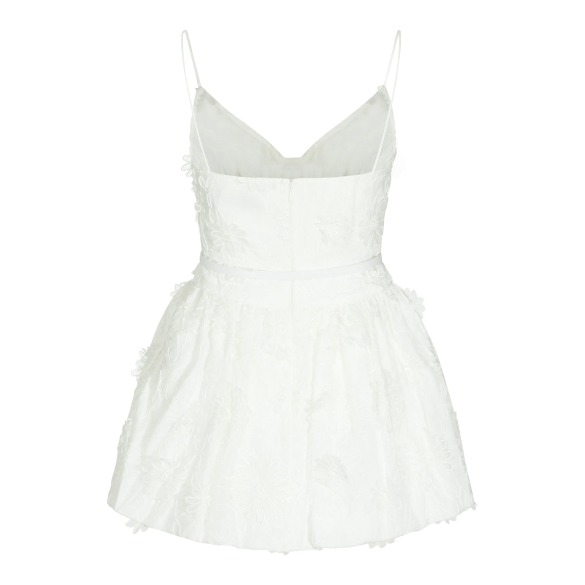 WHITE MINI DRESS