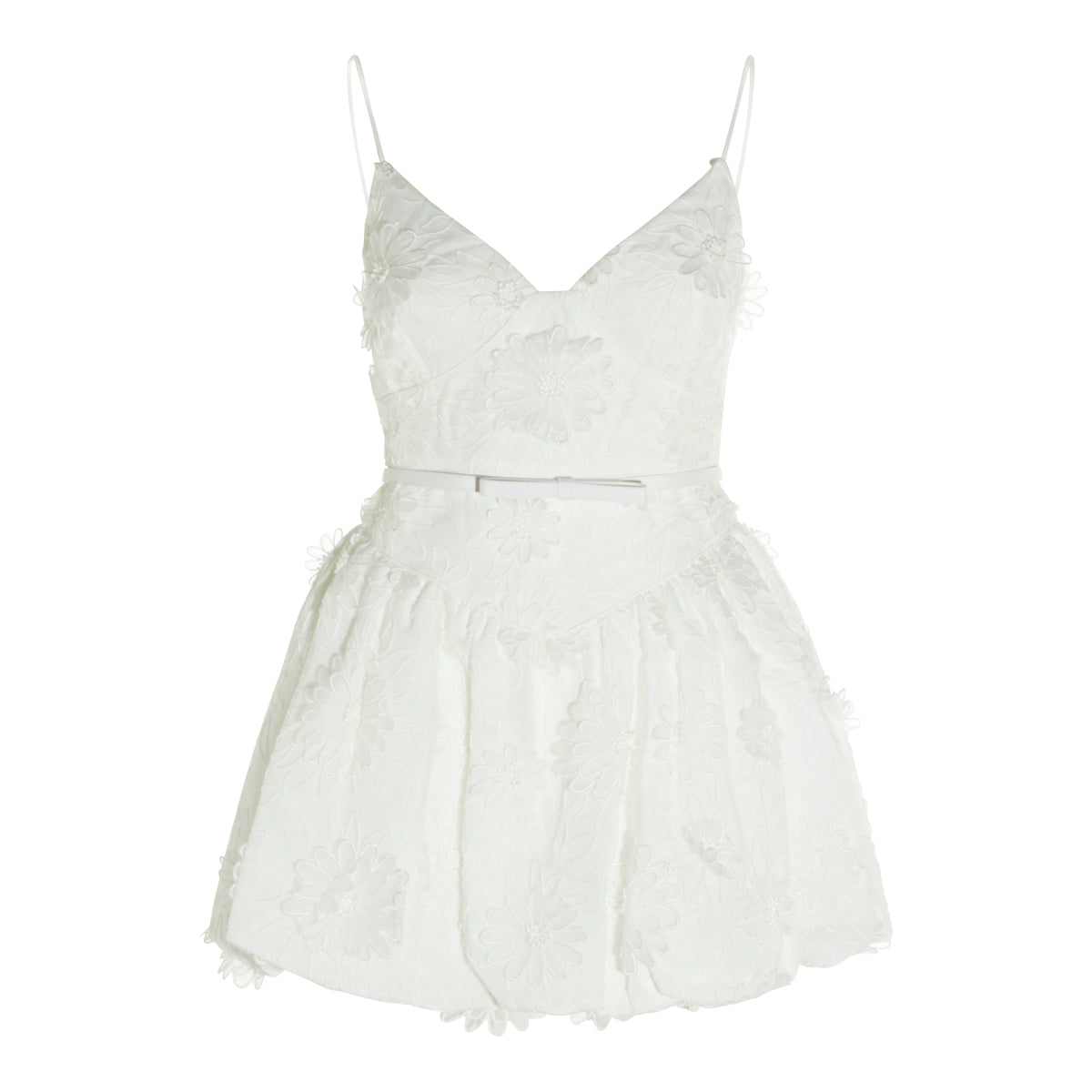 WHITE MINI DRESS