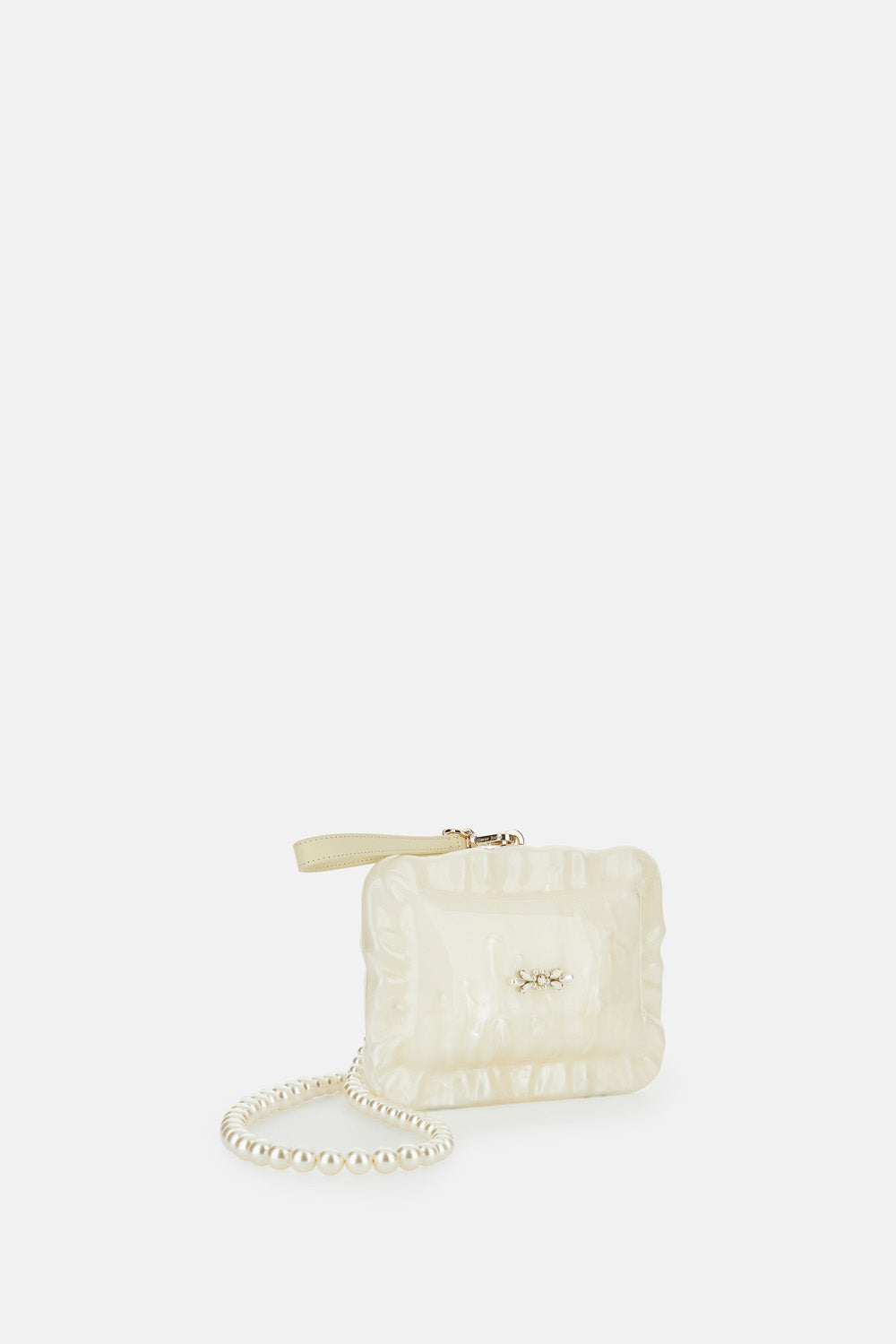 PEARL CROSSBODY PILLOWCASE BAG W/ EMB