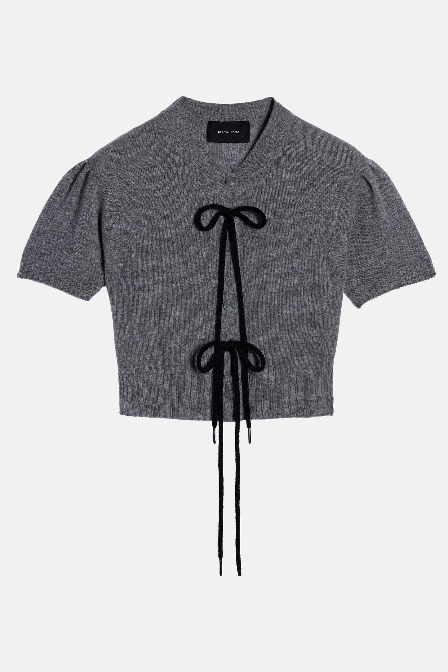 CROPPED CASHMERE CARDIGAN