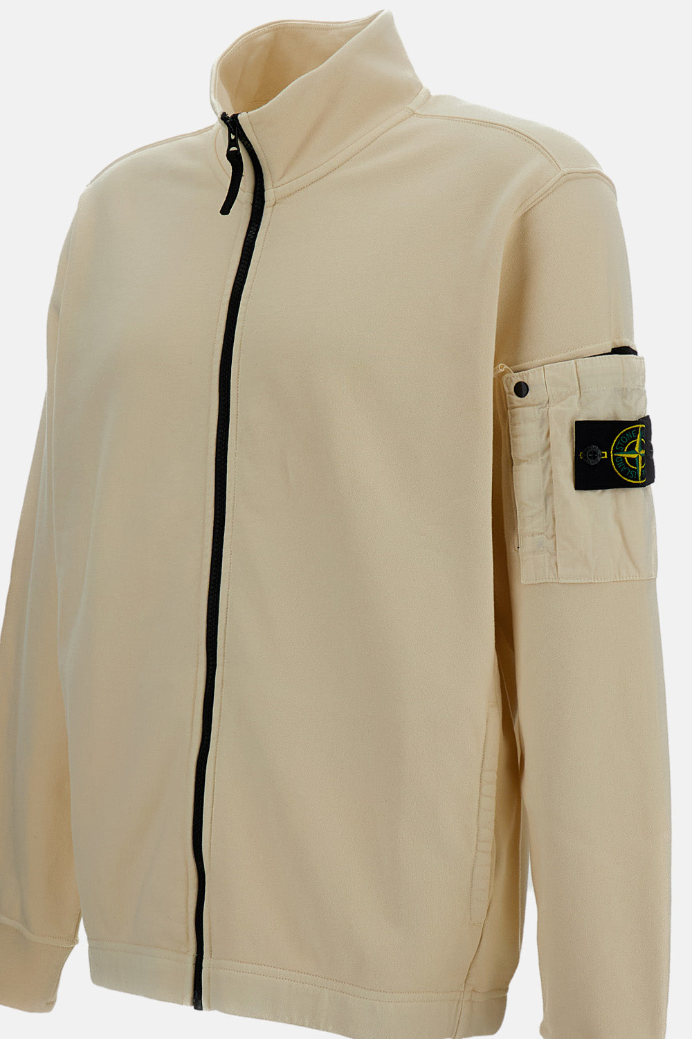 ZIP UP CREWNECK
