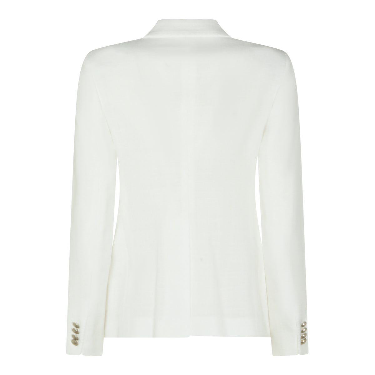WHITE VISCOSE BLAZER