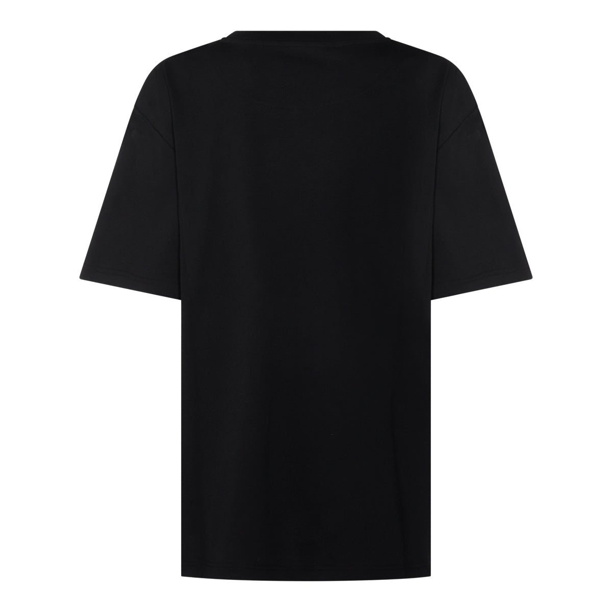 BLACK COTTON T-SHIRT
