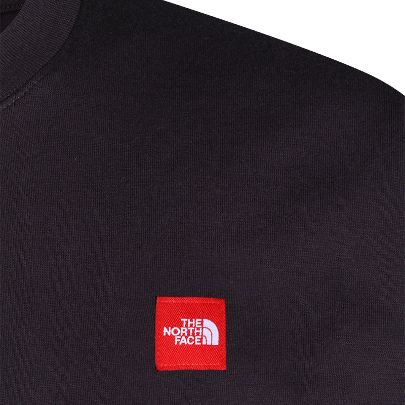 BLACK COTTON T-SHIRT