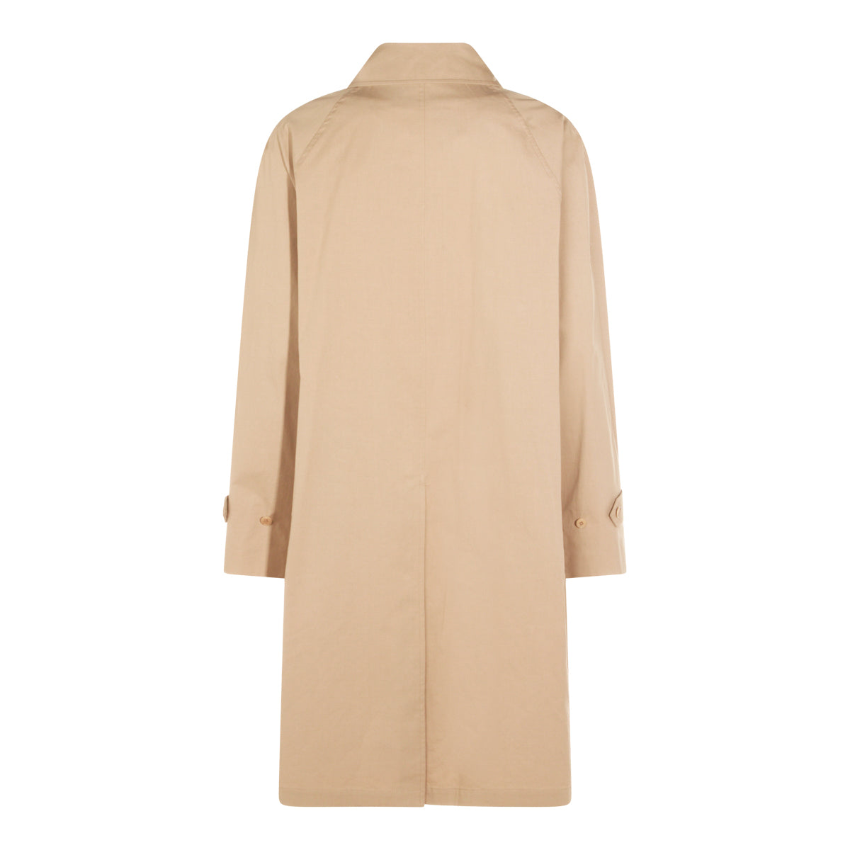 BEIGE WOOL DAYTON TRENCH COAT