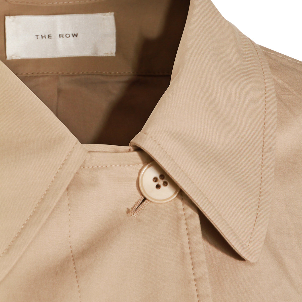 BEIGE WOOL DAYTON TRENCH COAT