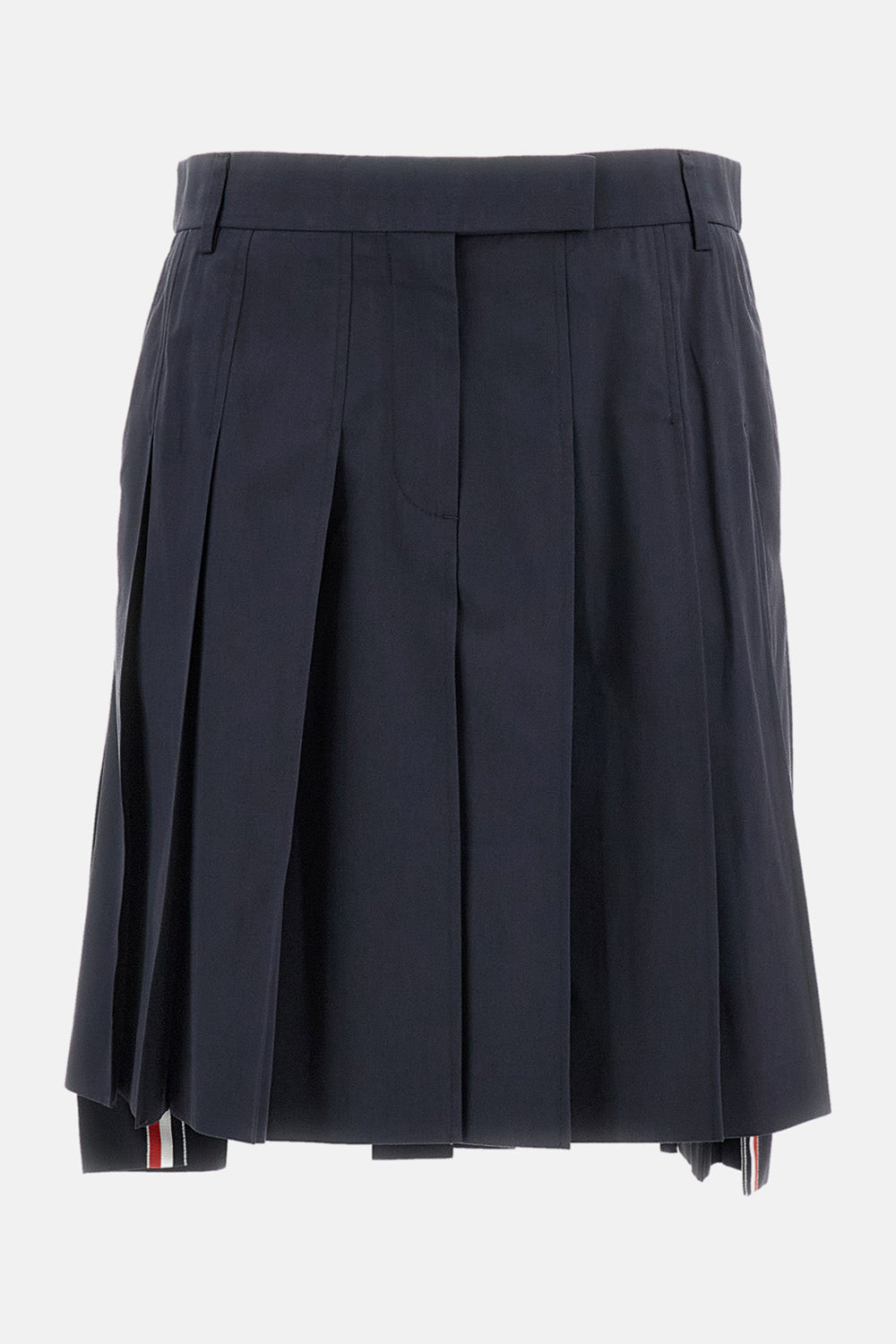 COTTON PLEATED SKIRT