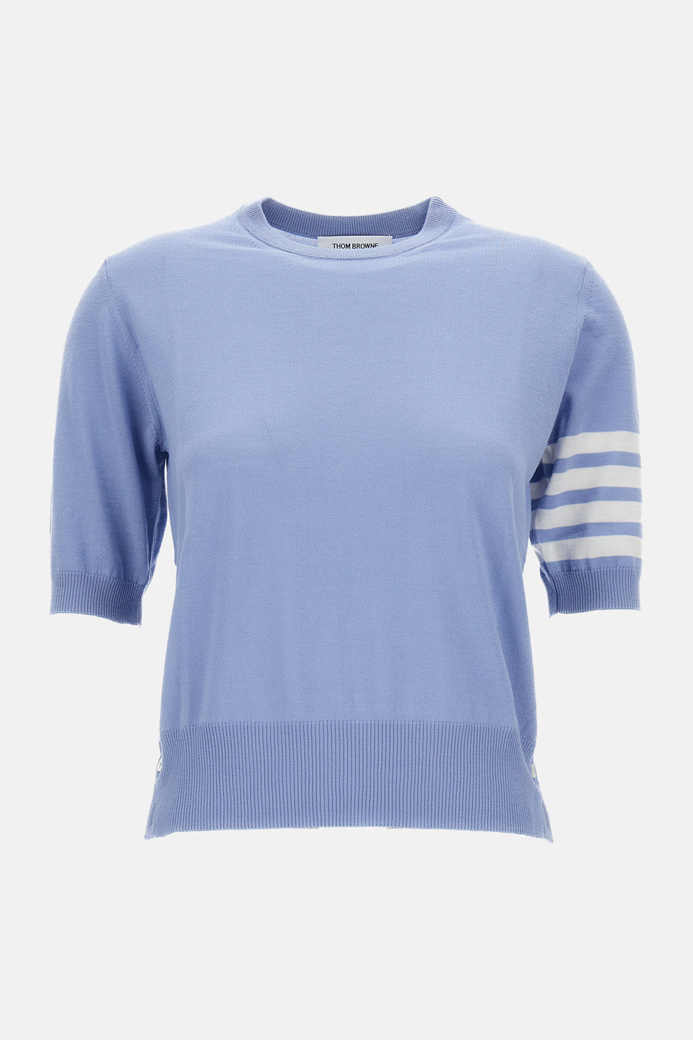 MERINO WOOL JERSEY STITCH 4-BAR TEE
