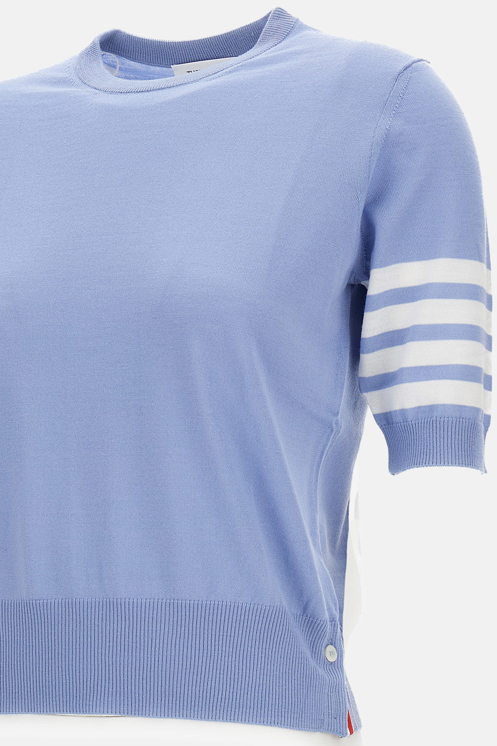 MERINO WOOL JERSEY STITCH 4-BAR TEE