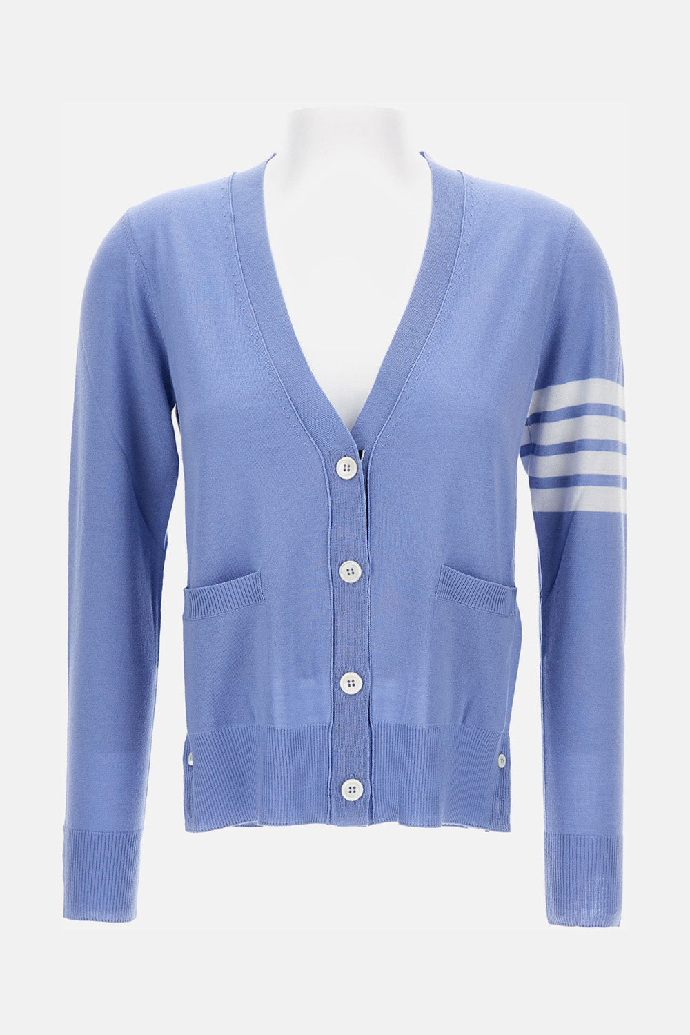 CARDIGAN V NECK LIGHT MERINO WOOL