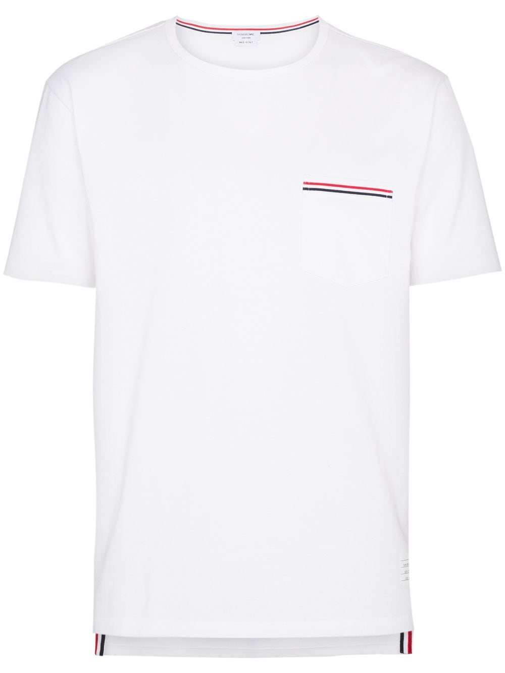 WHITE COTTON T-SHIRT