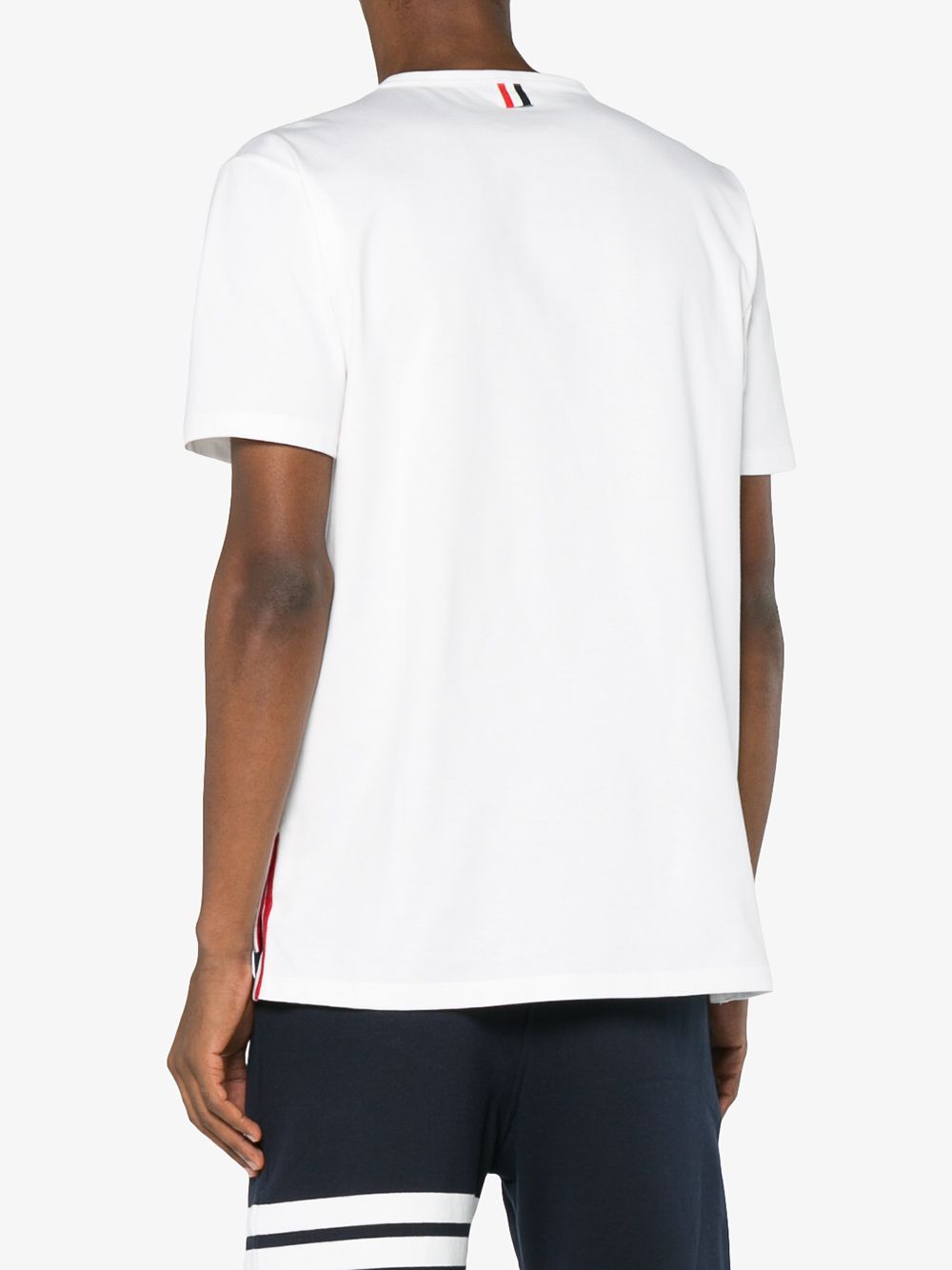 WHITE COTTON T-SHIRT