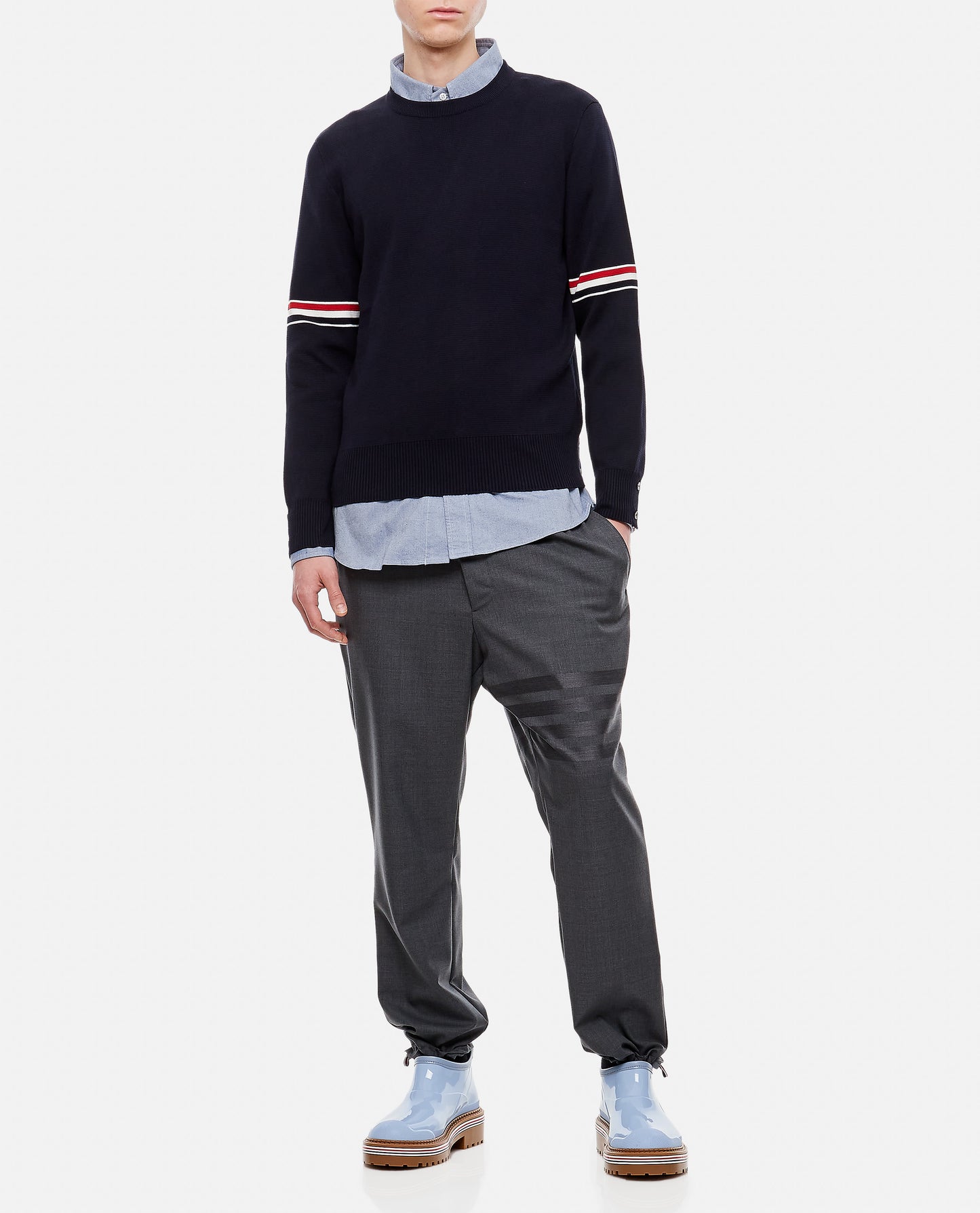 MILANO STITCH CREWNECK PULLOVER