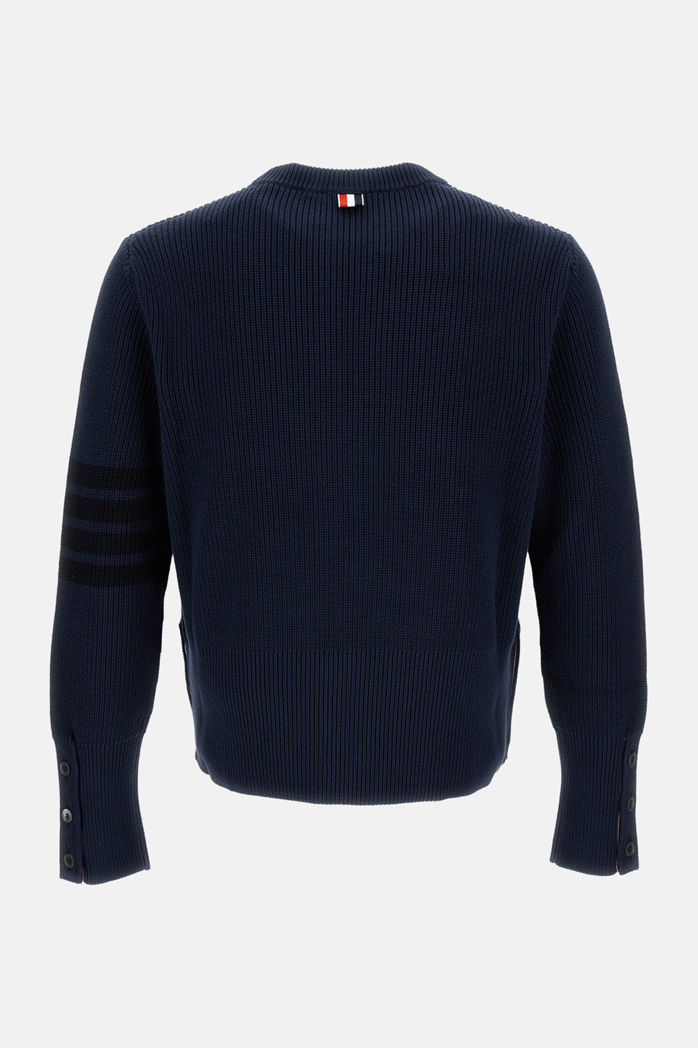 CREWNECK COTTON CARDIGAN
