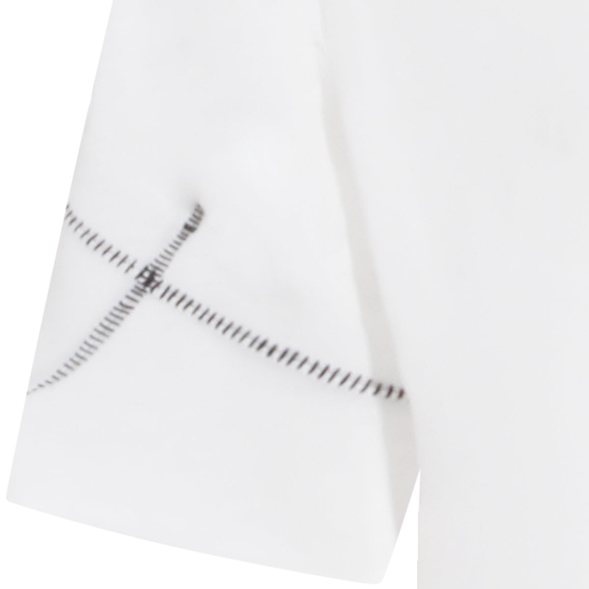 WHITE COTTON T-SHIRT