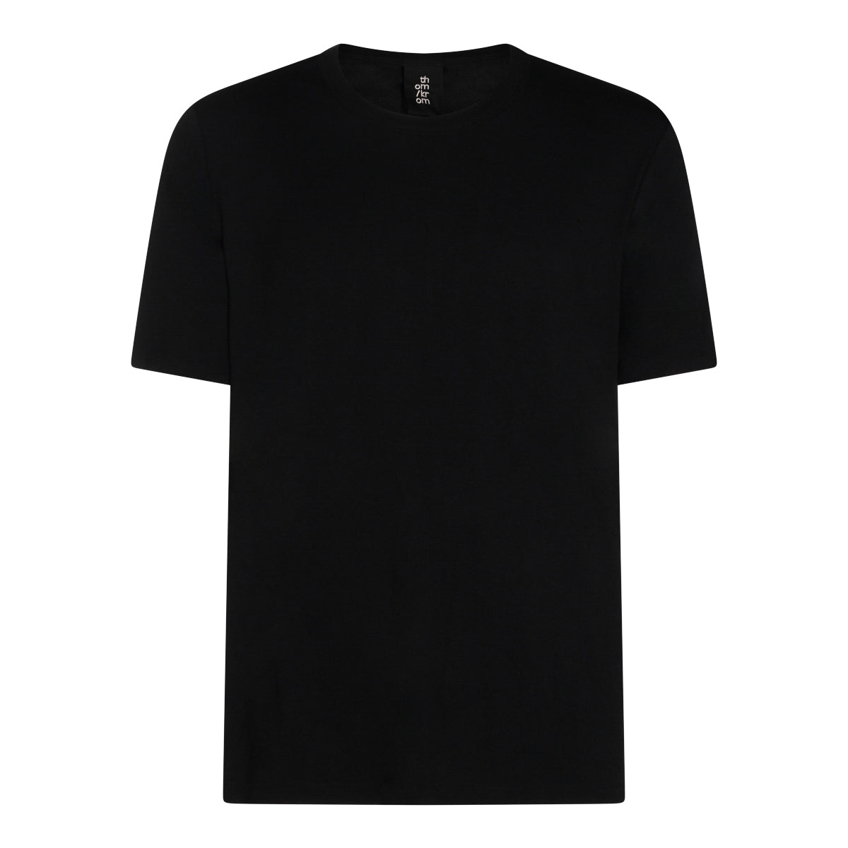 BLACK COTTON T-SHIRT