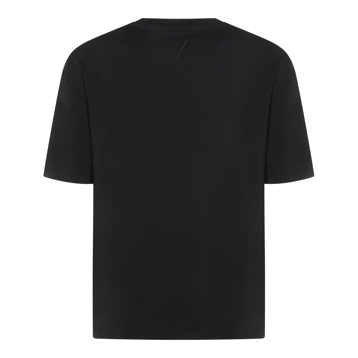 BLACK COTTON T-SHIRT