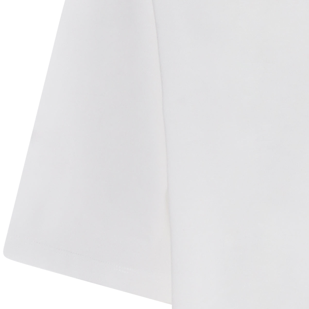 WHITE COTTON T-SHIRT