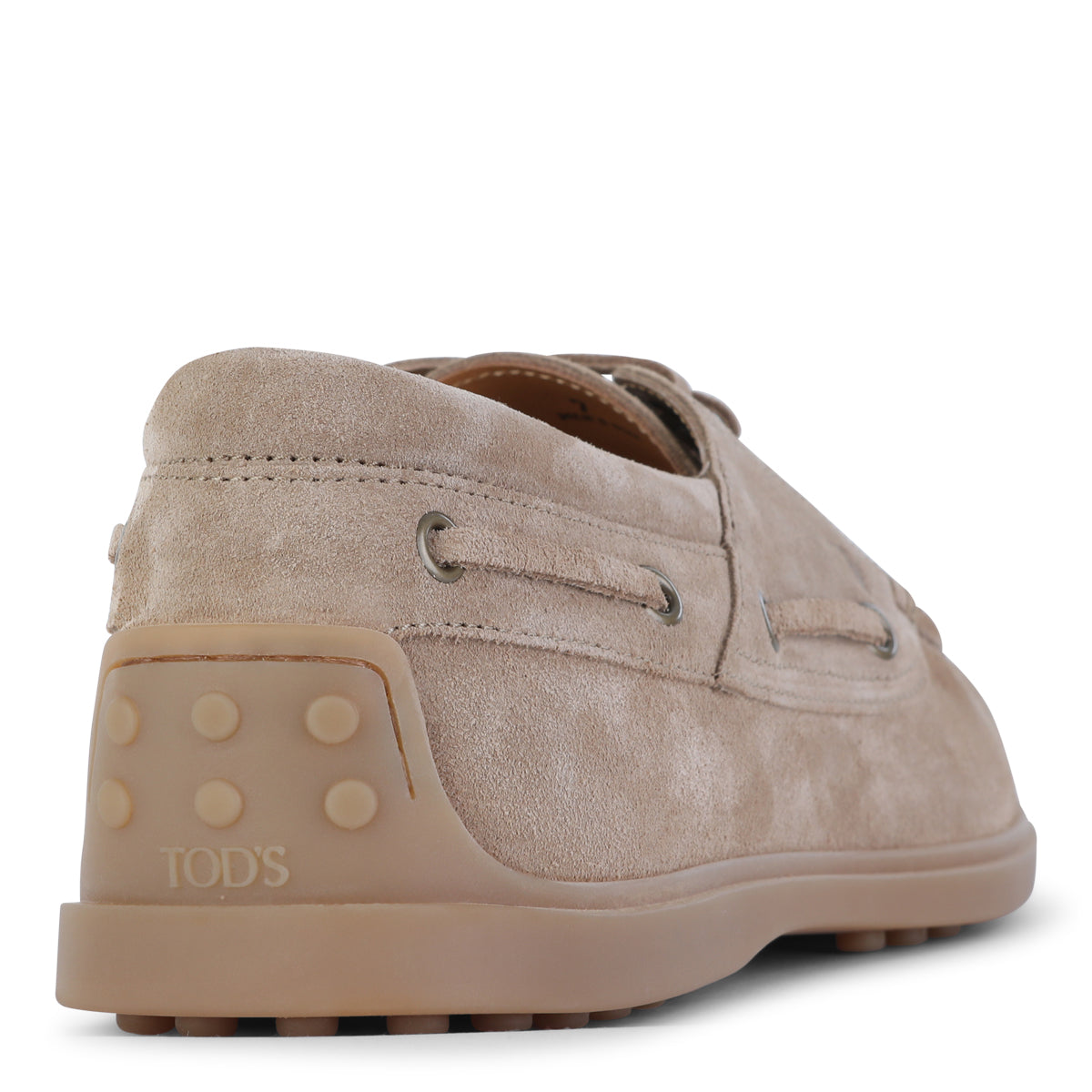 BEIGE LEATHER LOAFERS