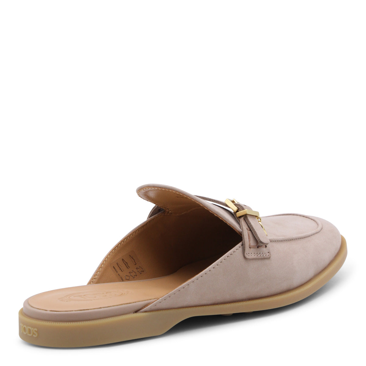 BEIGE LEATHER LOAFERS