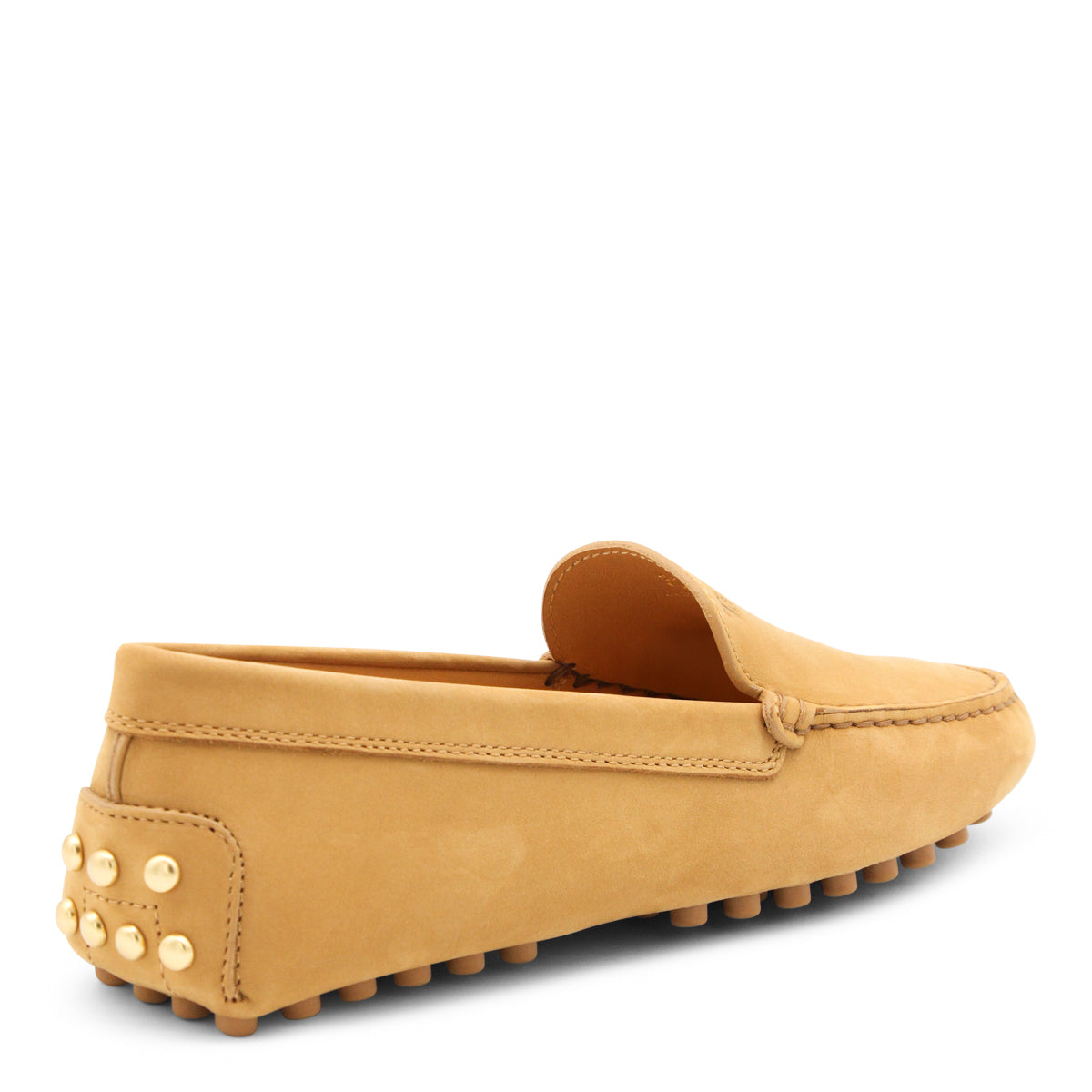 CAMEL LEATHER LOAFERS