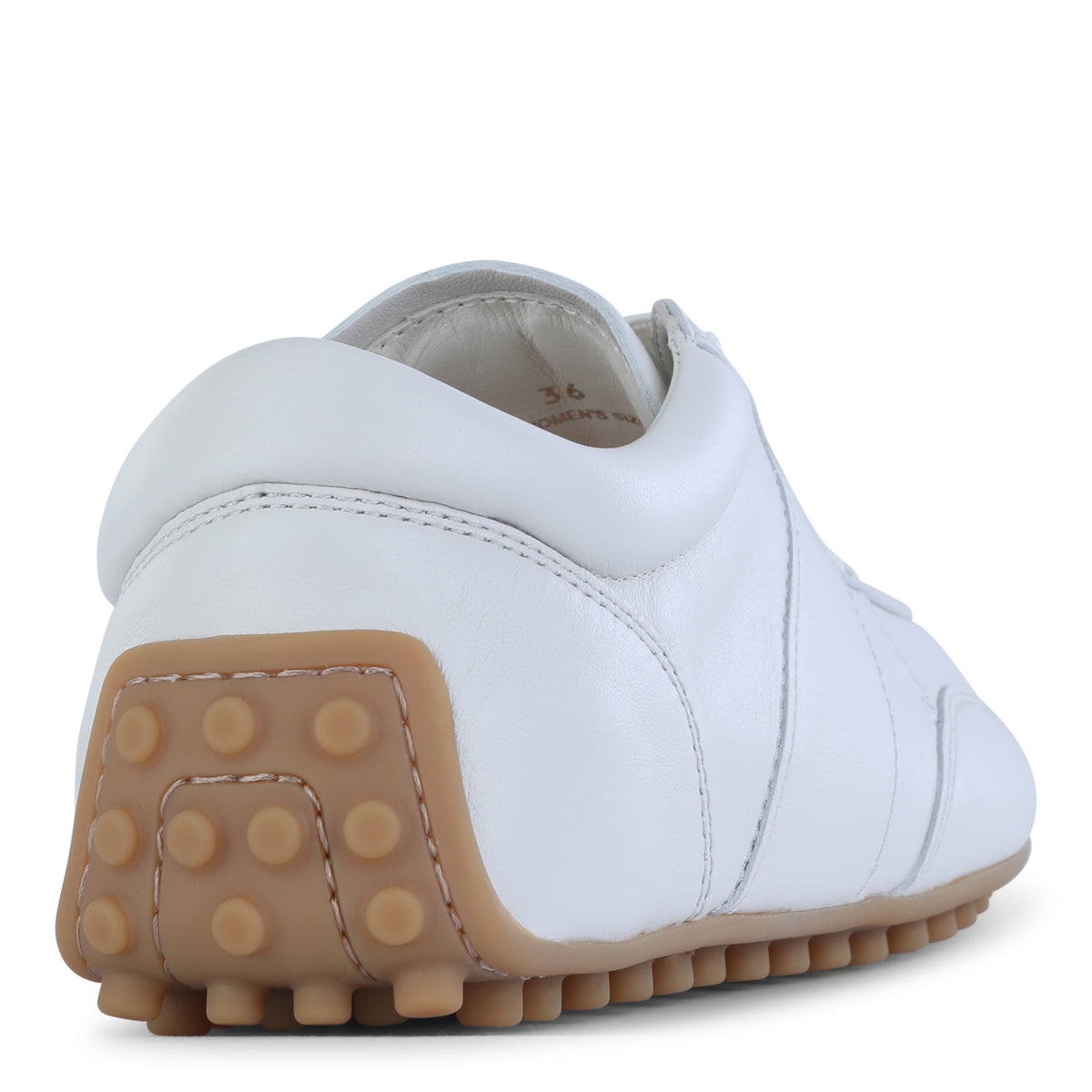 WHITE LEATHER SNEAKERS