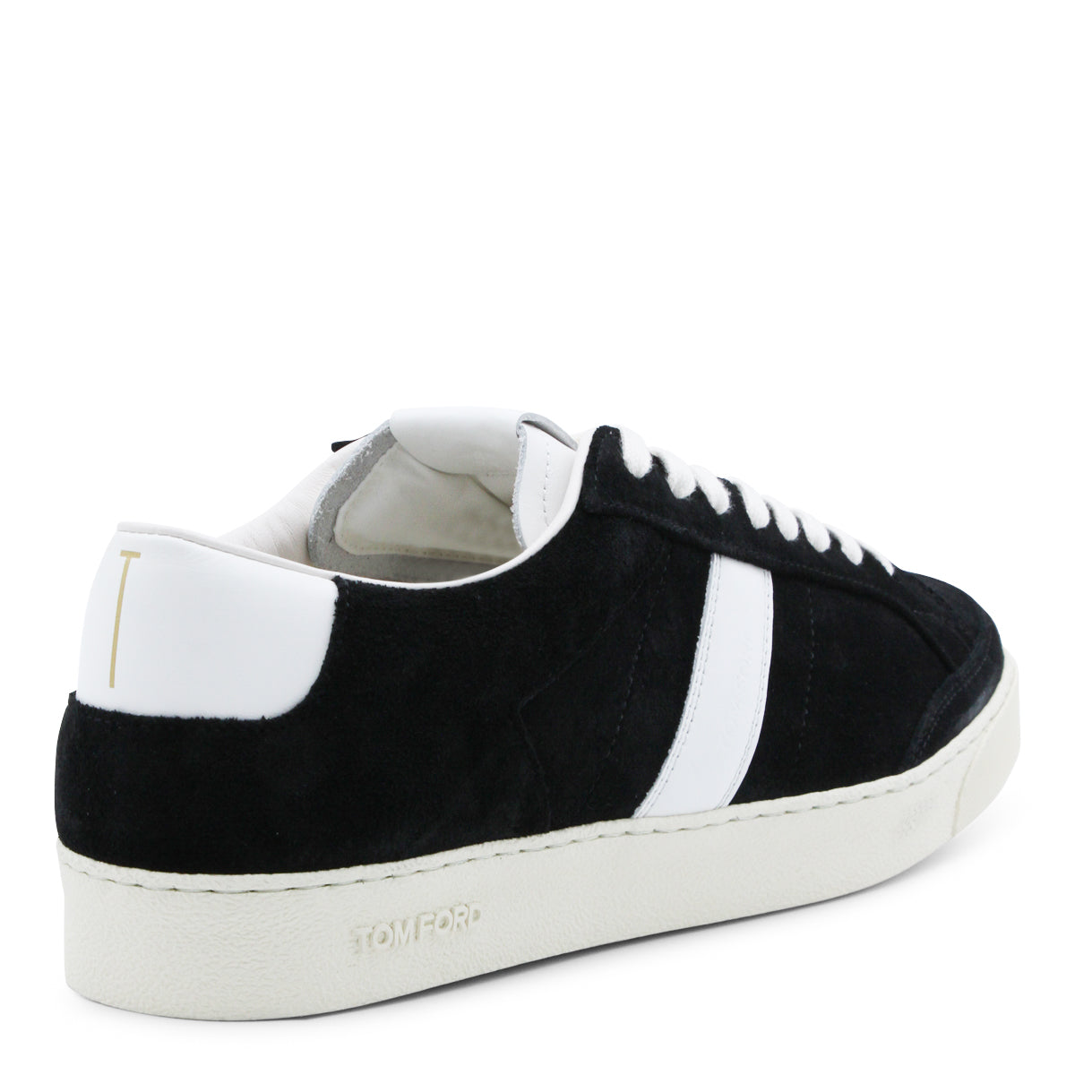 BLACK LEATHER SNEAKERS