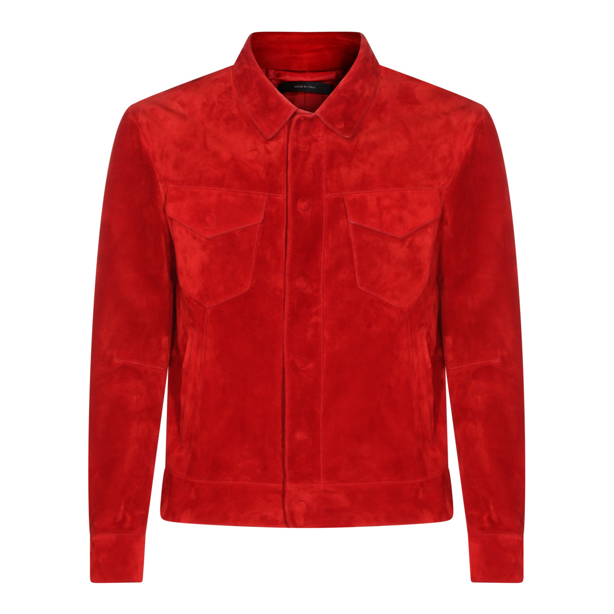 RED LEATHER JACKET