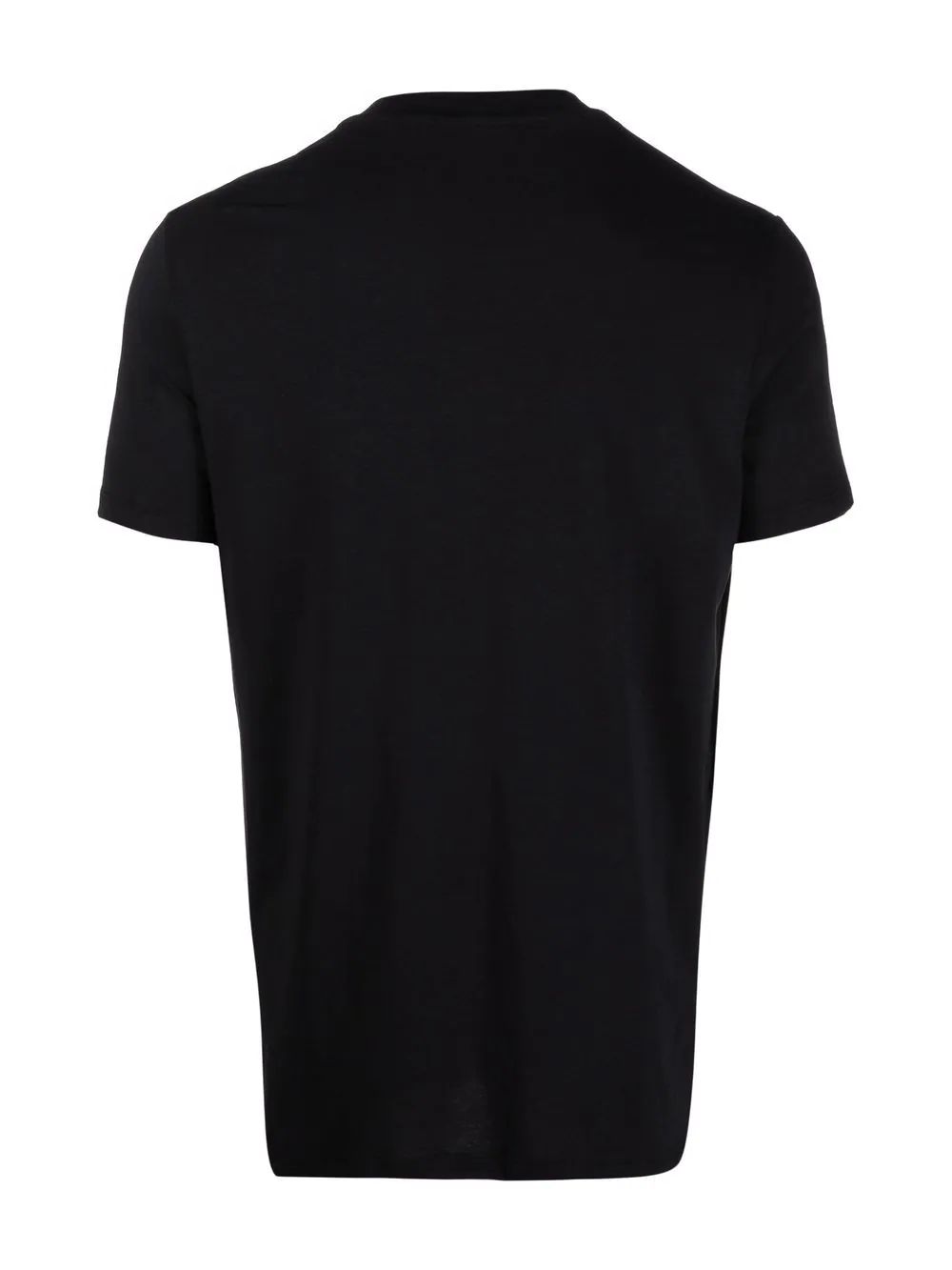 BLACK COTTON T-SHIRT