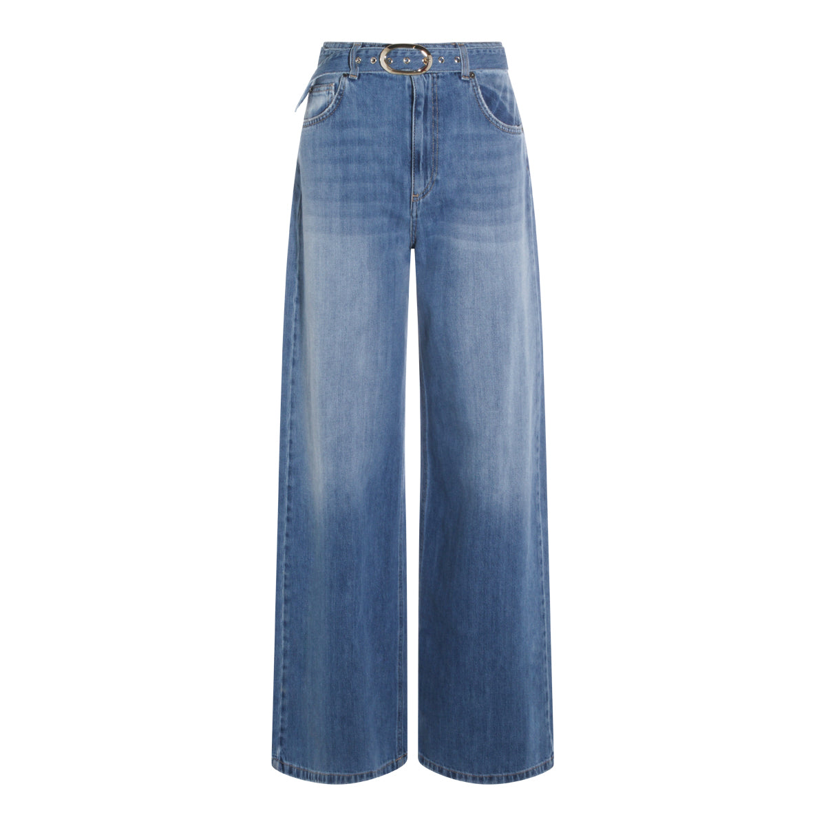 BLUE COTTON DENIM JEANS