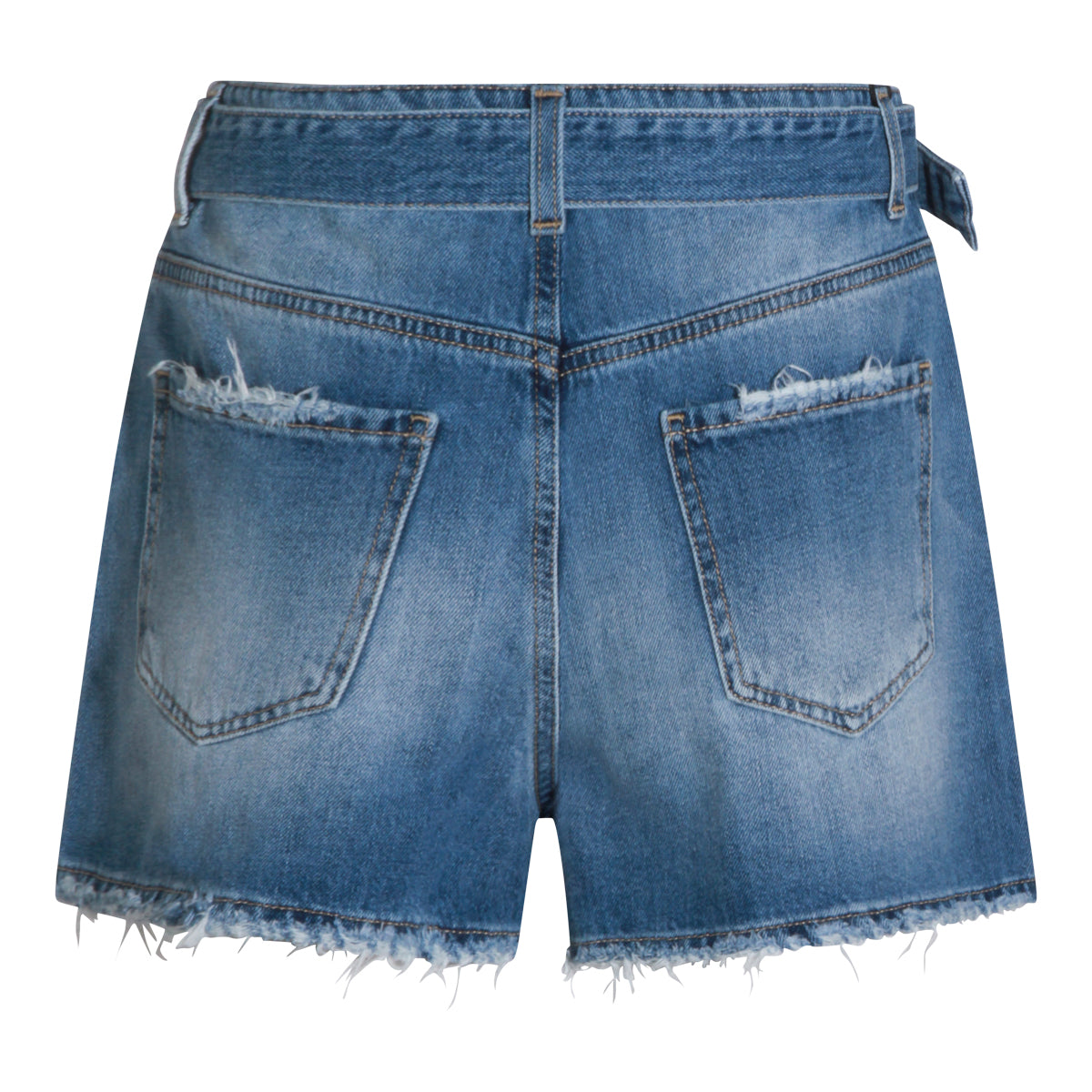 DENIM BLUE COTTON SHORT