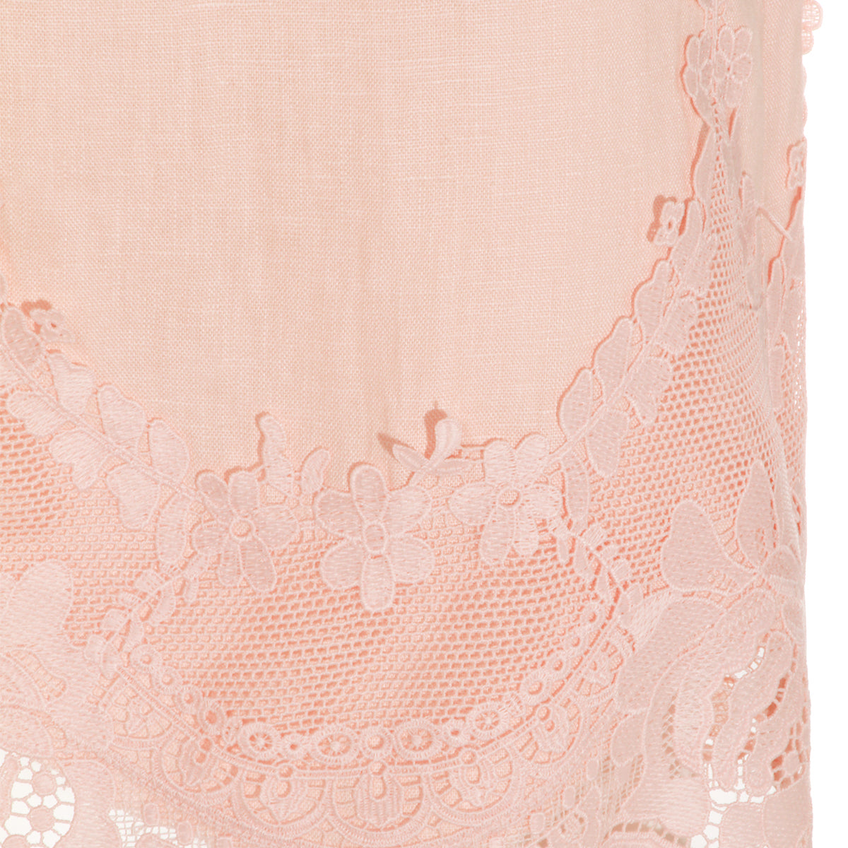 PINK LINEN MINI DRESS