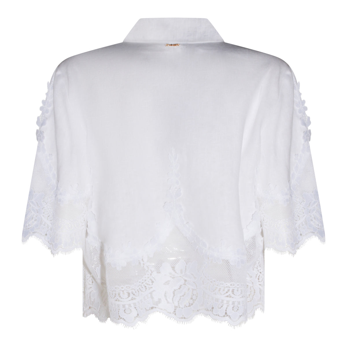 WHITE LINEN SHIRT