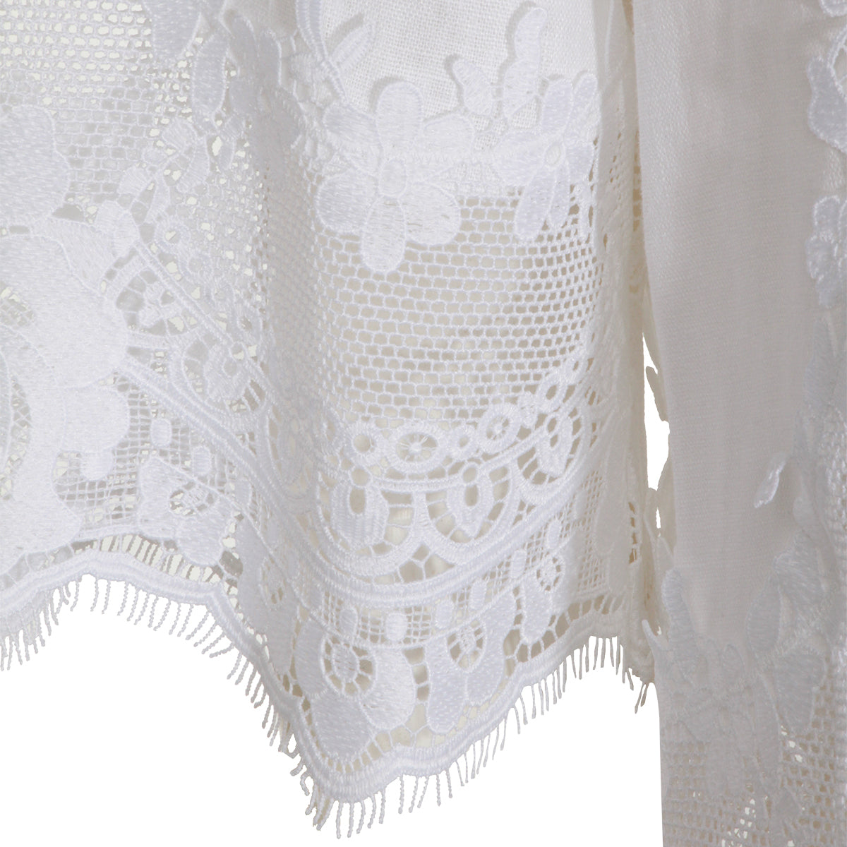WHITE LINEN SHIRT
