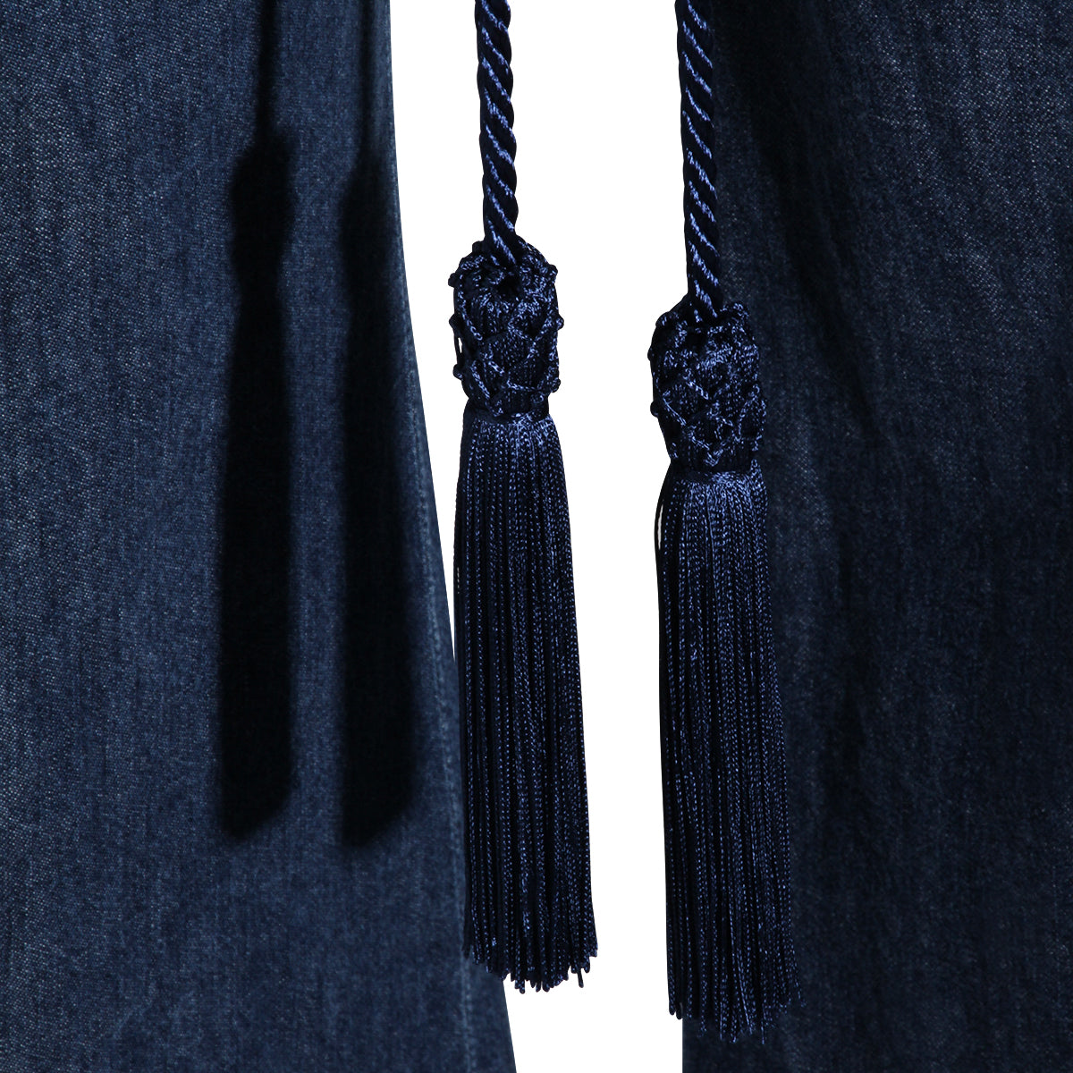 BLUE DENIM COTTON PANTS