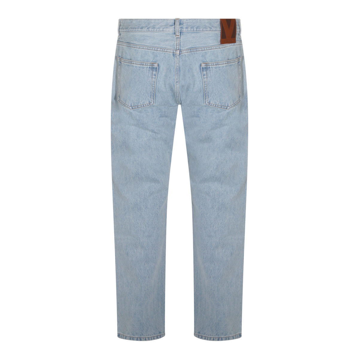 LIGHT BLUE COTTON JEANS