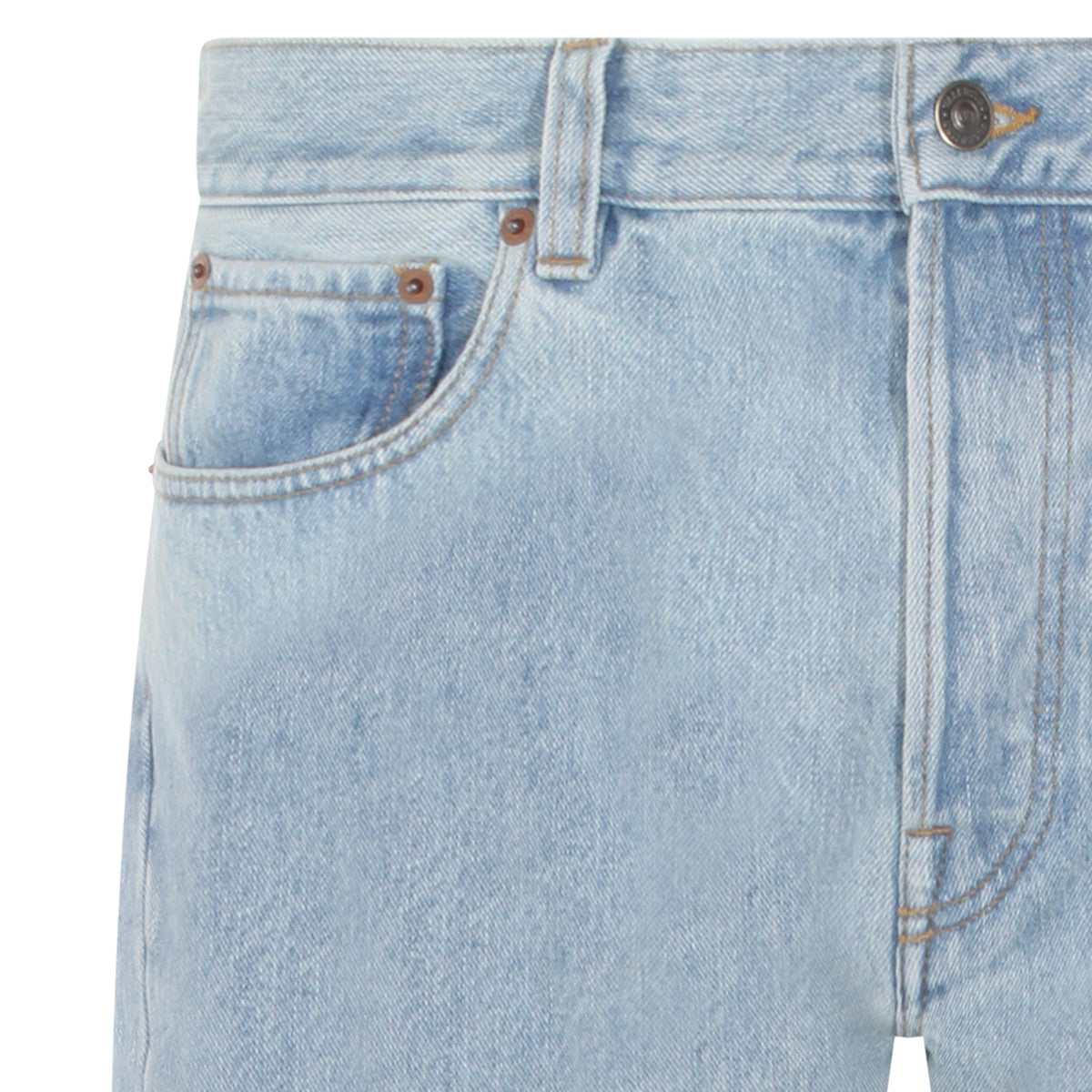 LIGHT BLUE COTTON JEANS