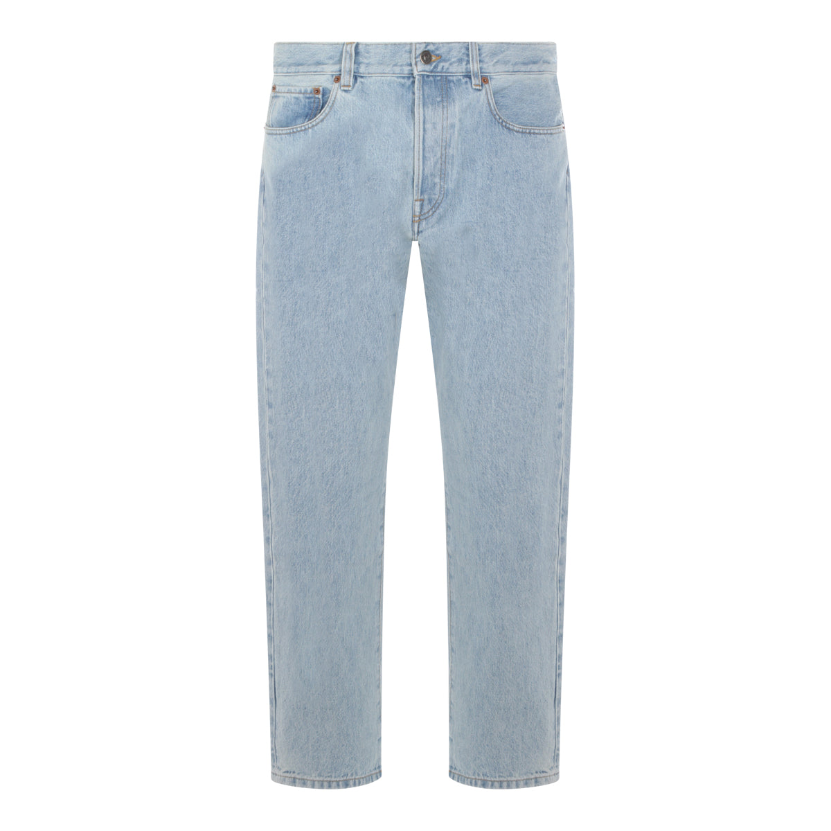 LIGHT BLUE COTTON JEANS