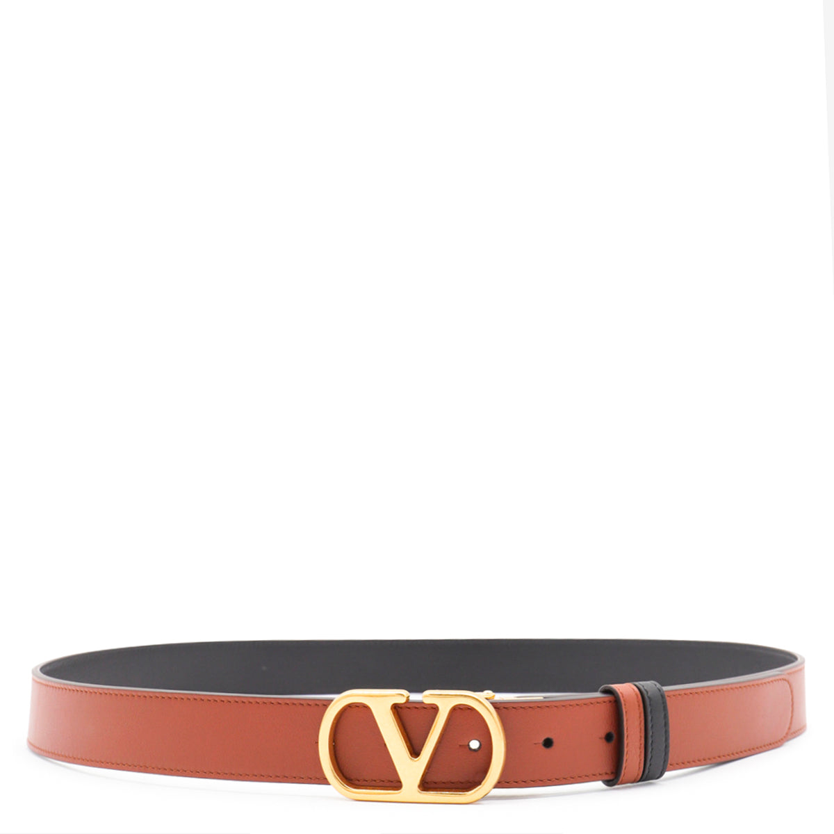 COGNAC LEATHER BELT