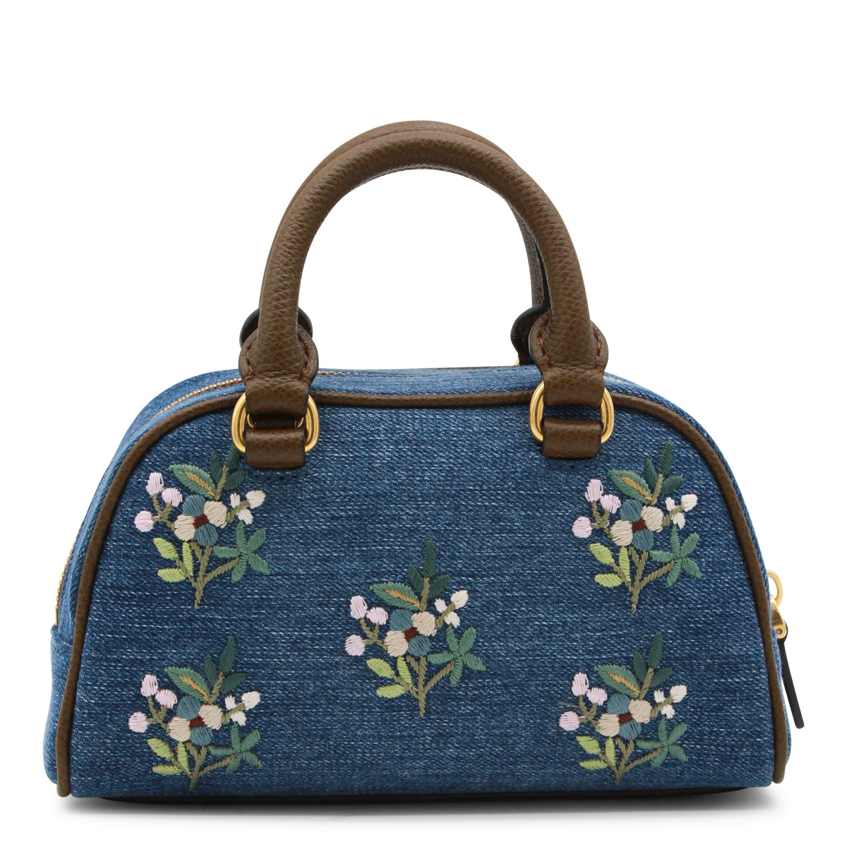 MULTICOLOR LEATHER TOP HANDLE BAG