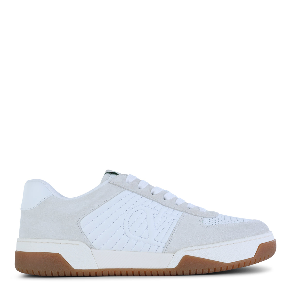 WHITE LEATHER SNEAKERS