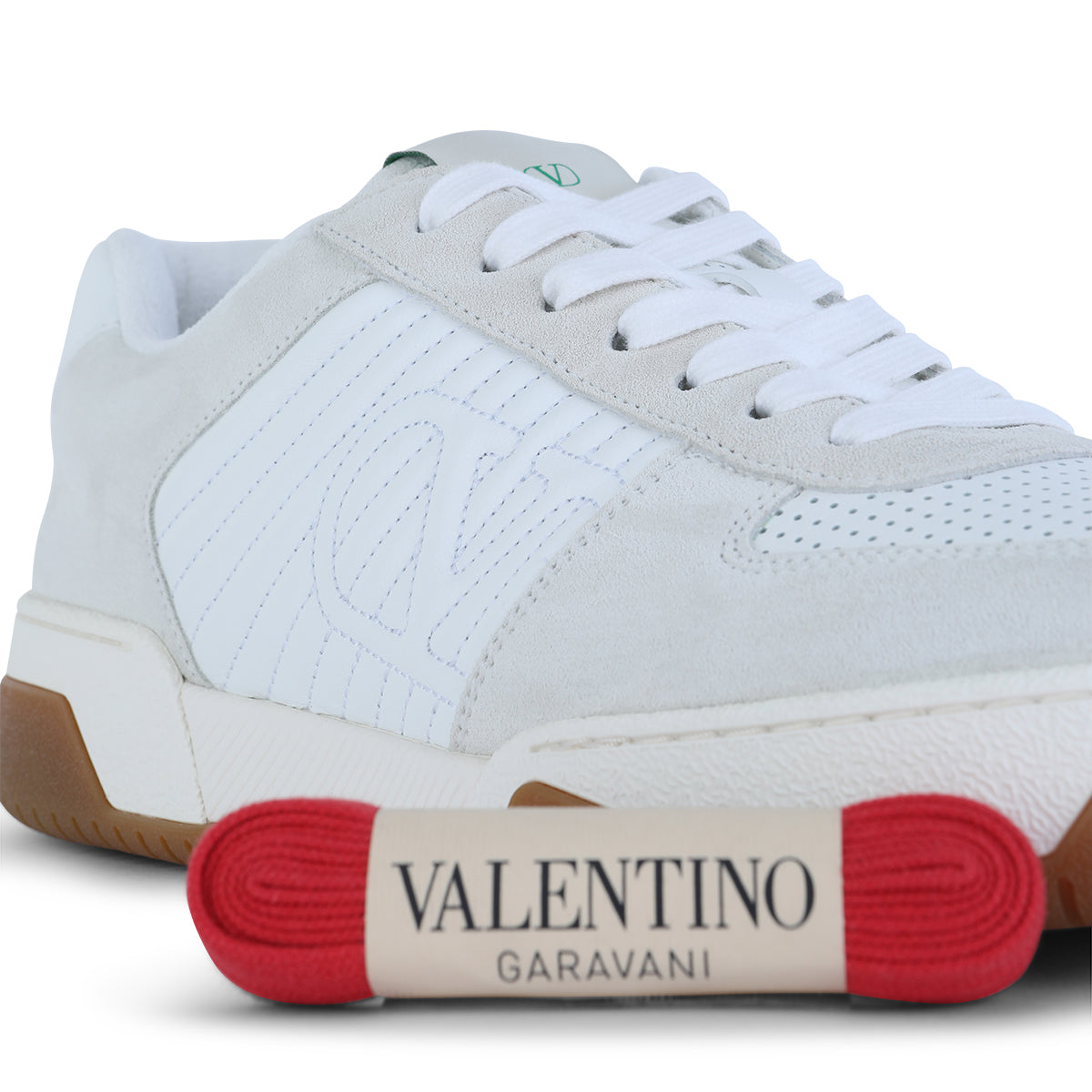 WHITE LEATHER SNEAKERS