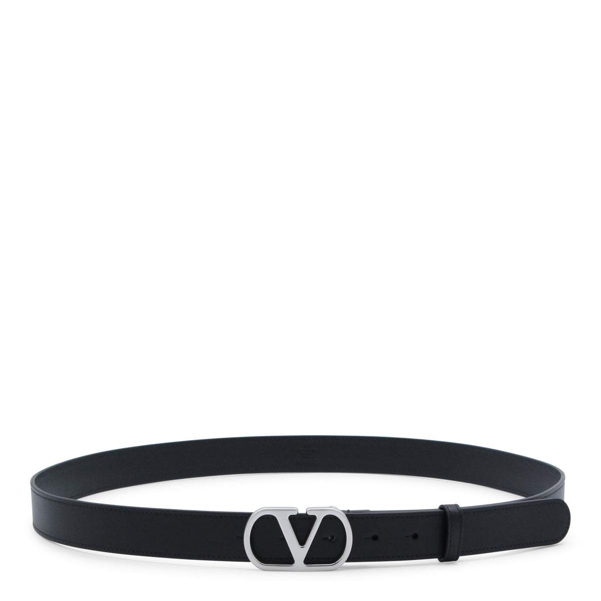 BLACK LEATHER BELT