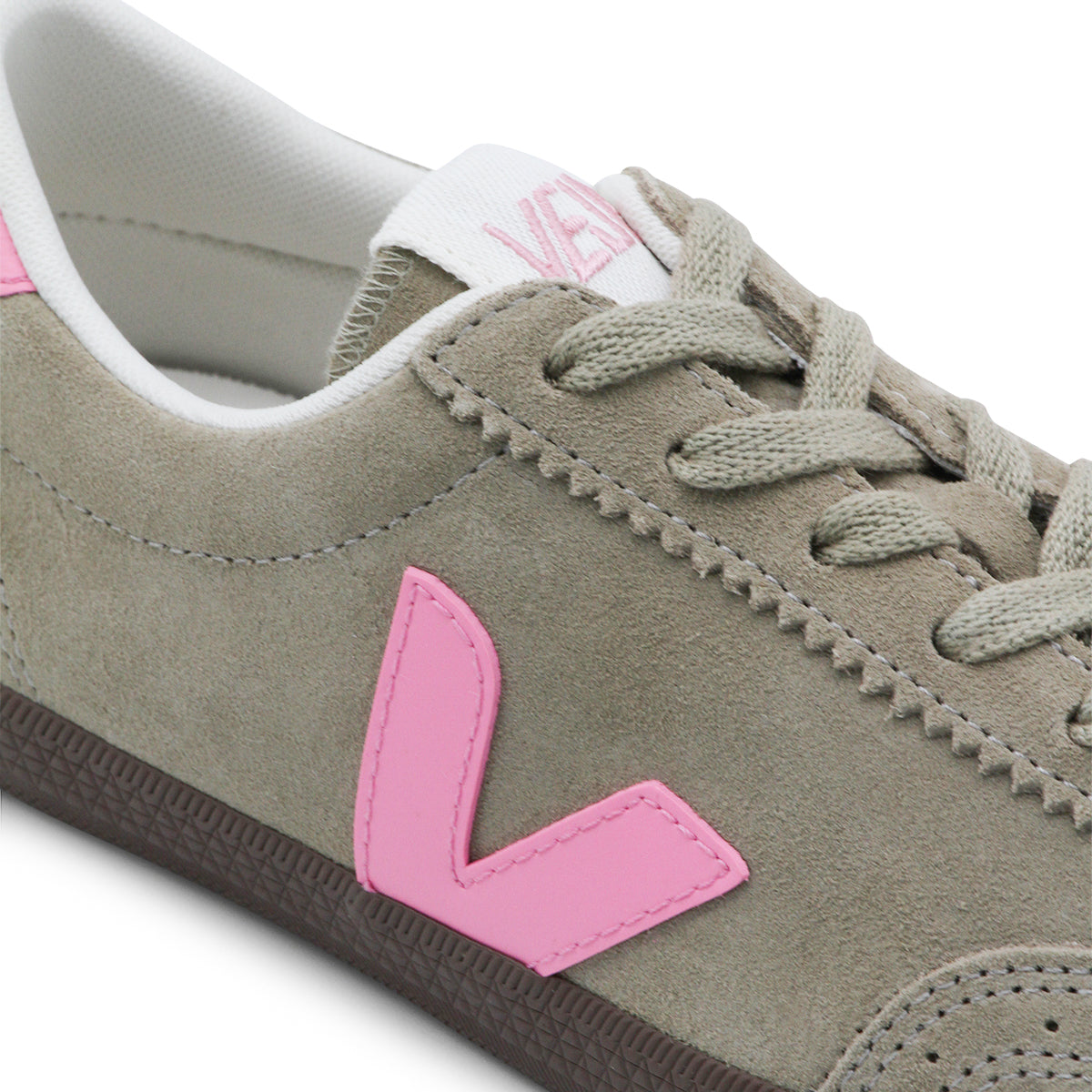 BROWN AND PINK SNEAKERS