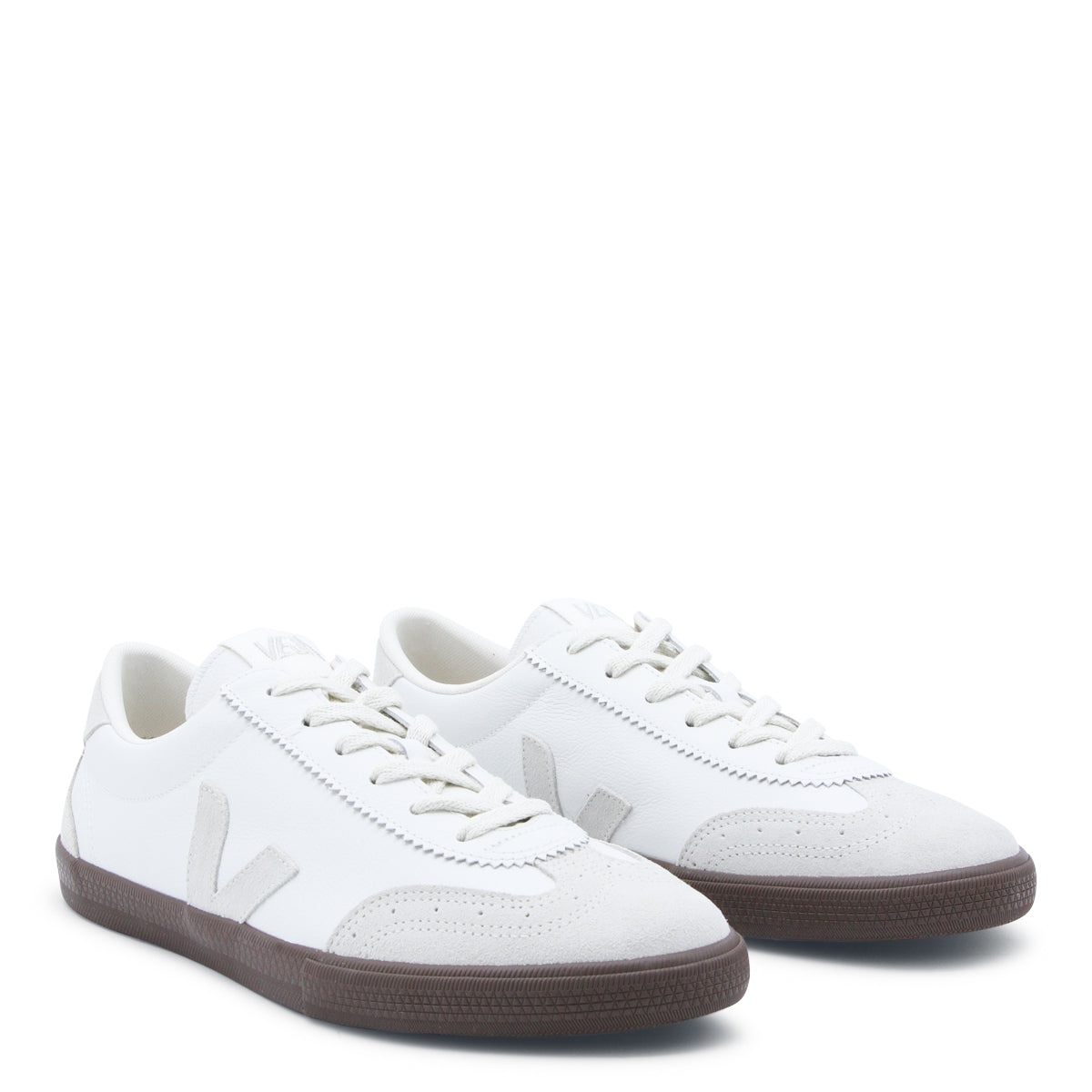 WHITE LEATHER SNEAKERS