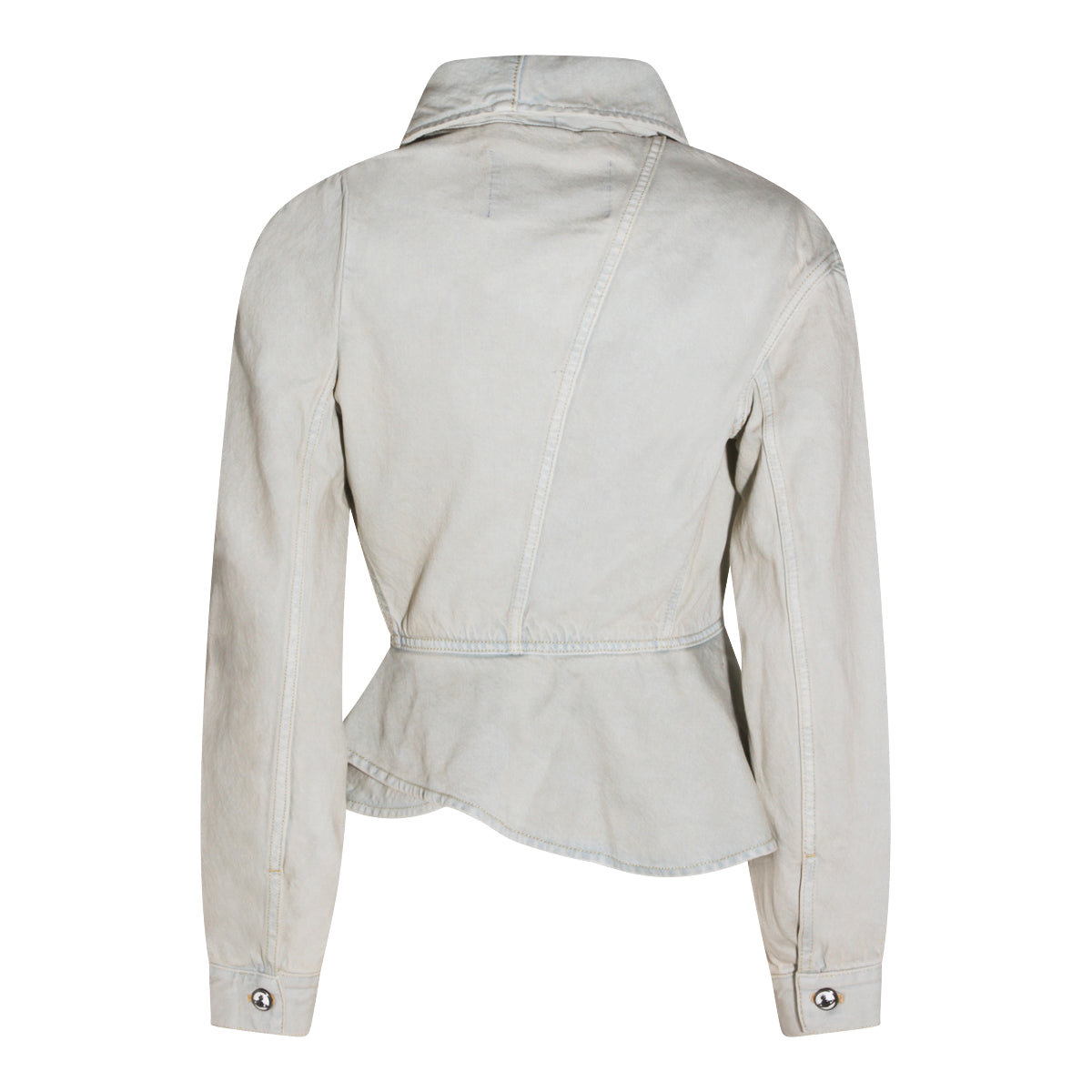 WHITE COTTON BLAZER