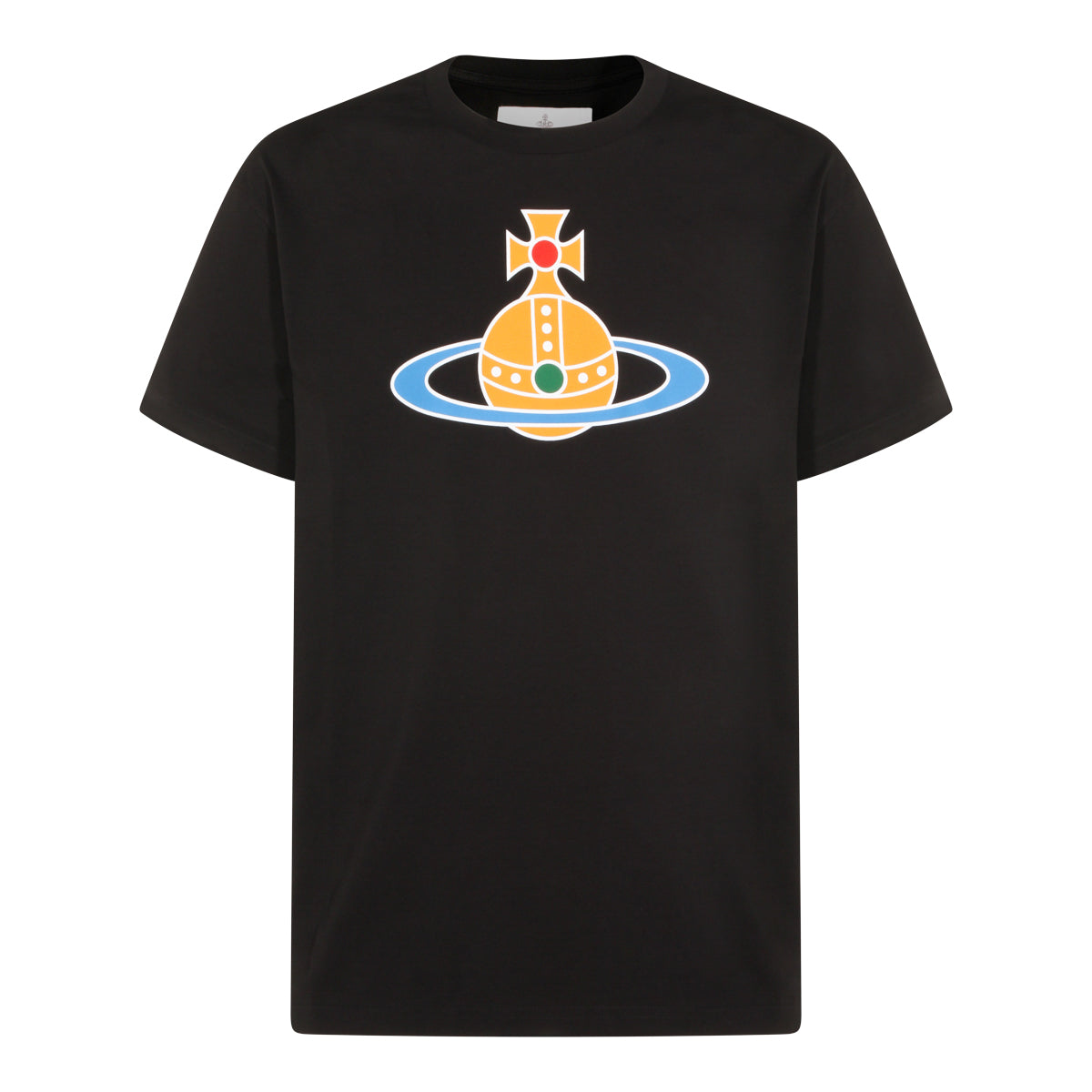 BLACK COTTON T-SHIRT